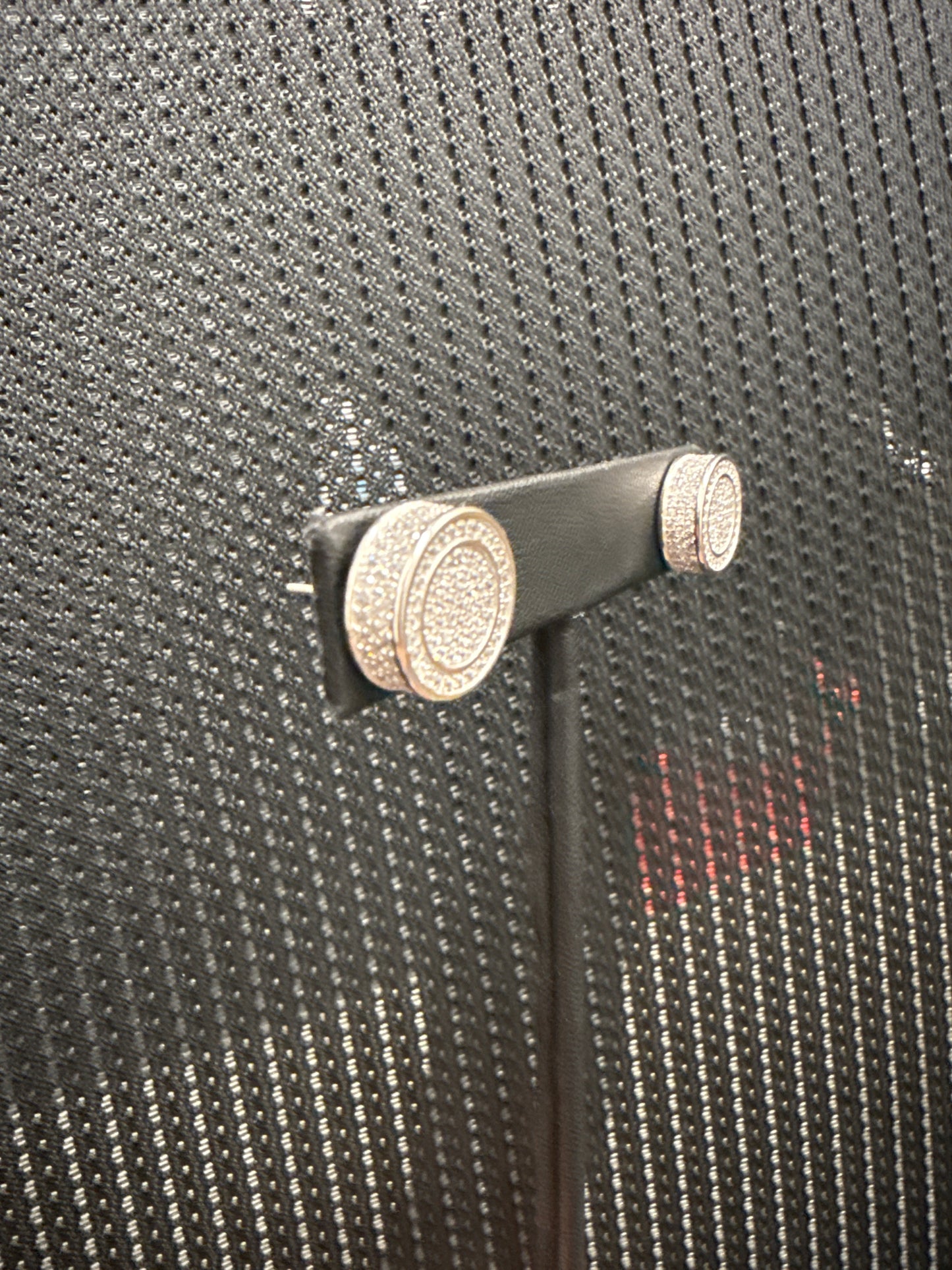 Silver earrings