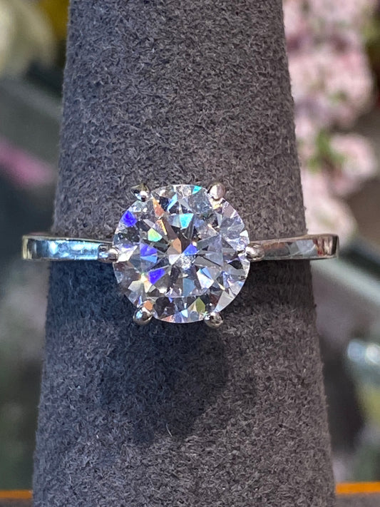 925 Silver Cubic Zirconia Ring
