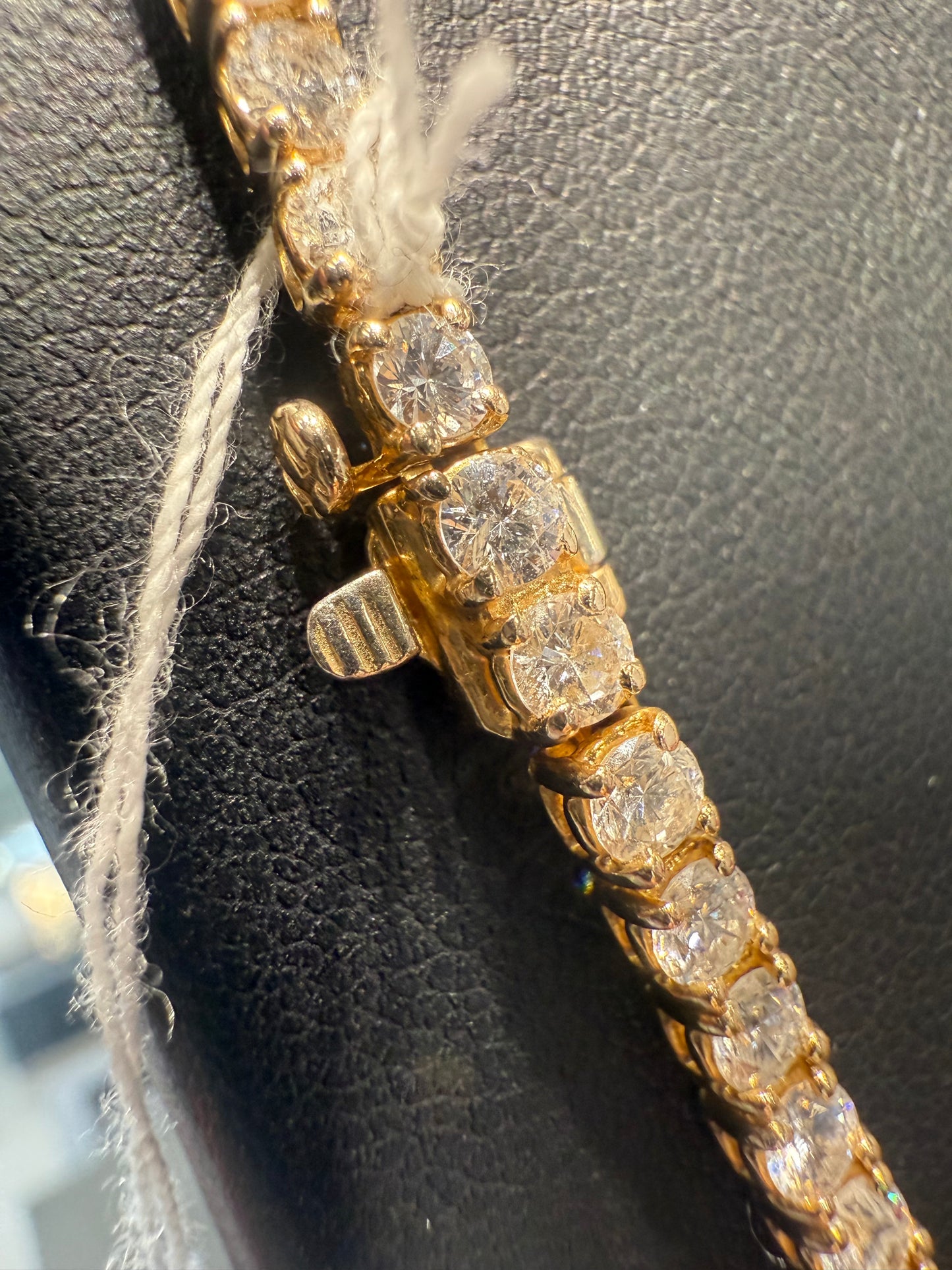 Gold diamond chain