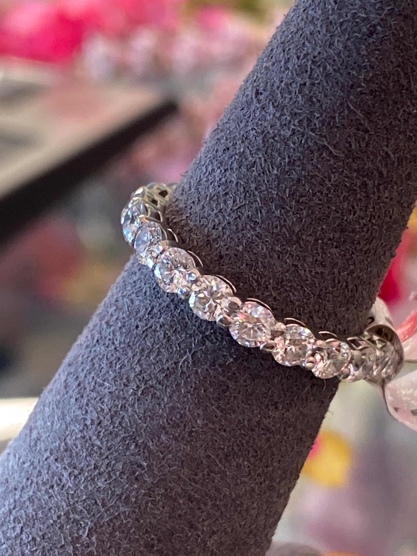 Platinum Diamond Eternity Tiffany & Co Band