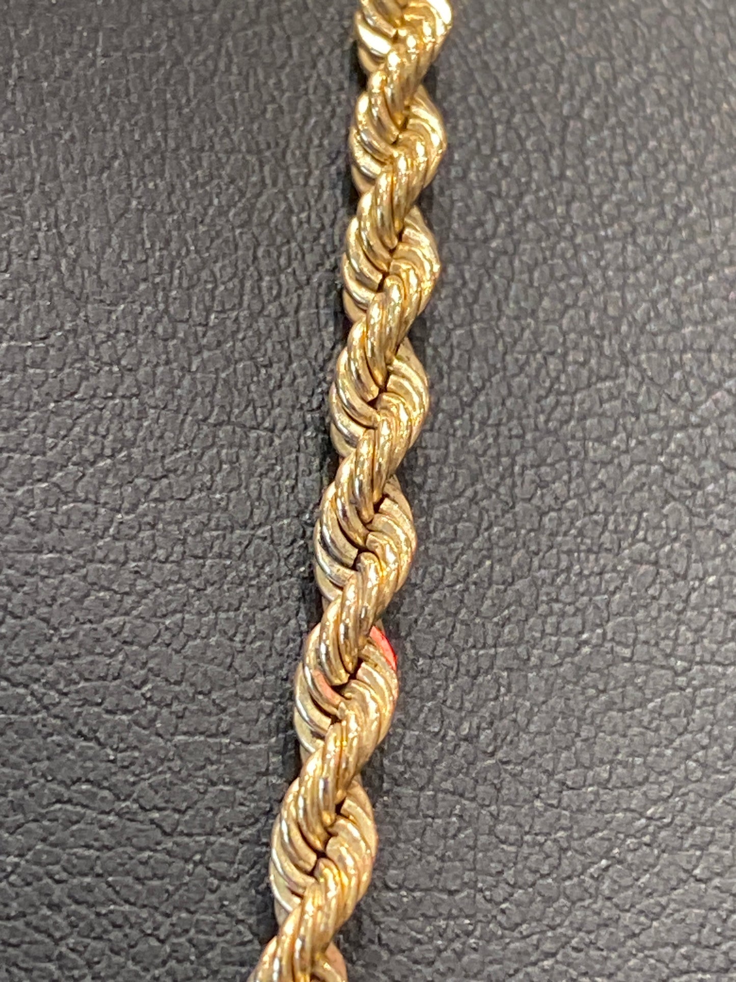 14k Yellow Gold Rope Chain