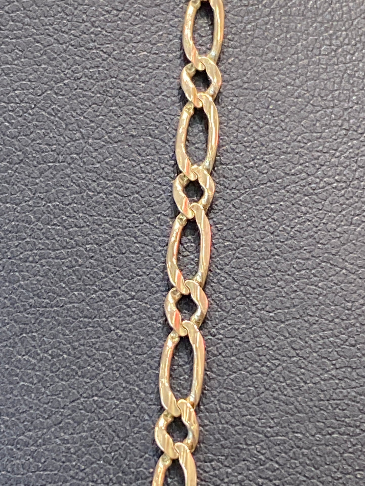 14k Yellow Gold Fígaro Chain