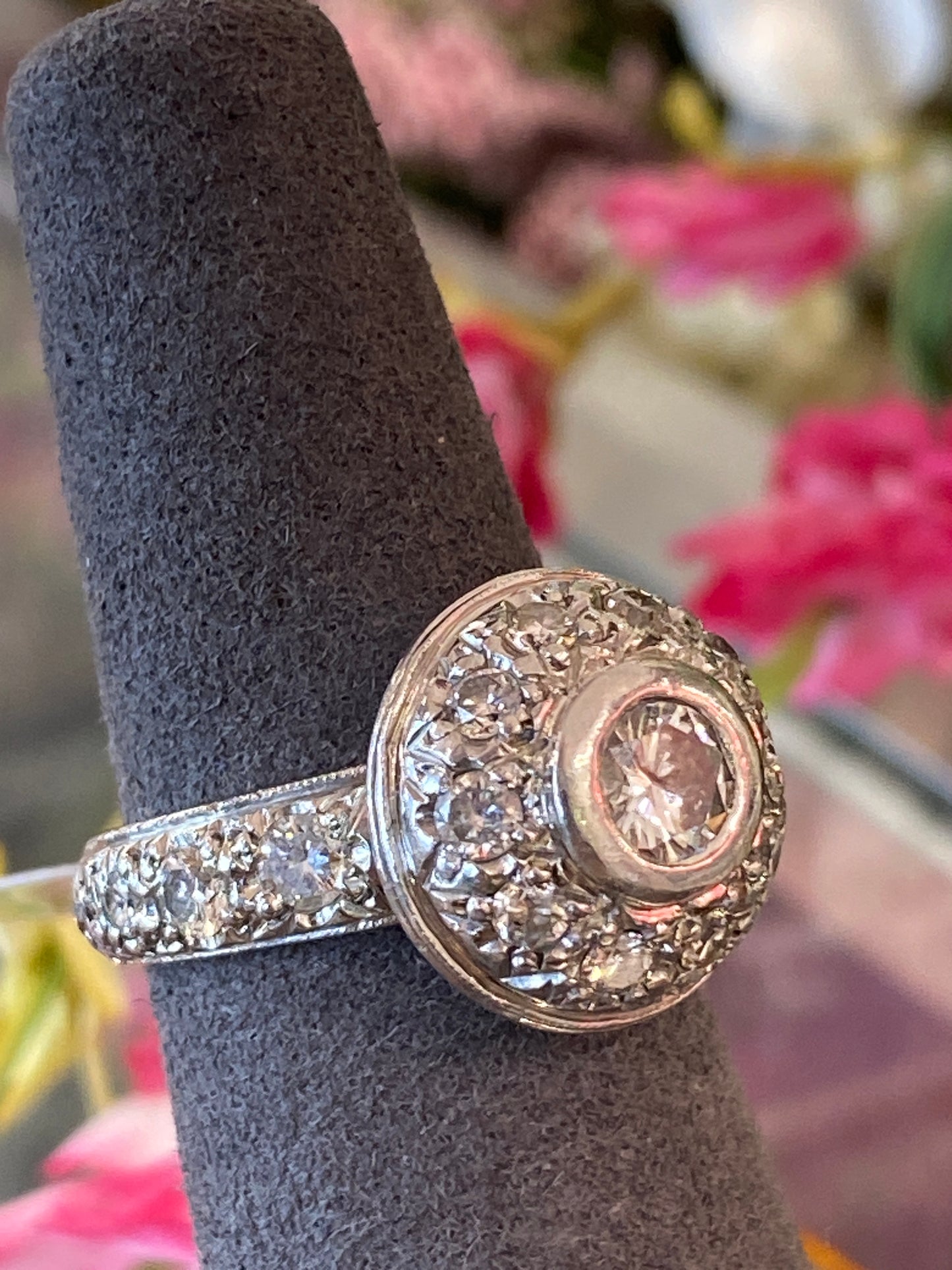 Platinum Diamond Ring