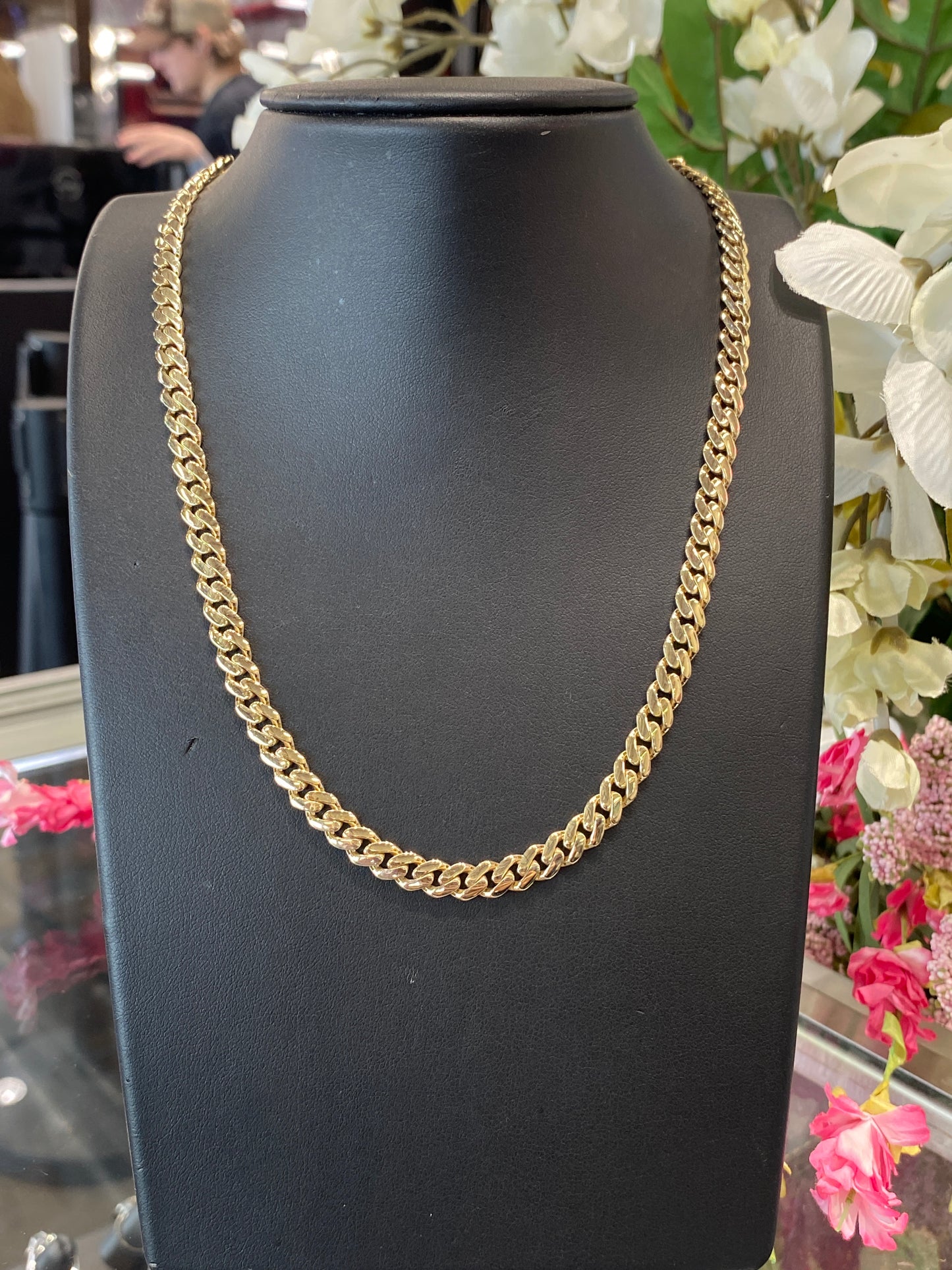 10k Yellow Gold Cuban Chain