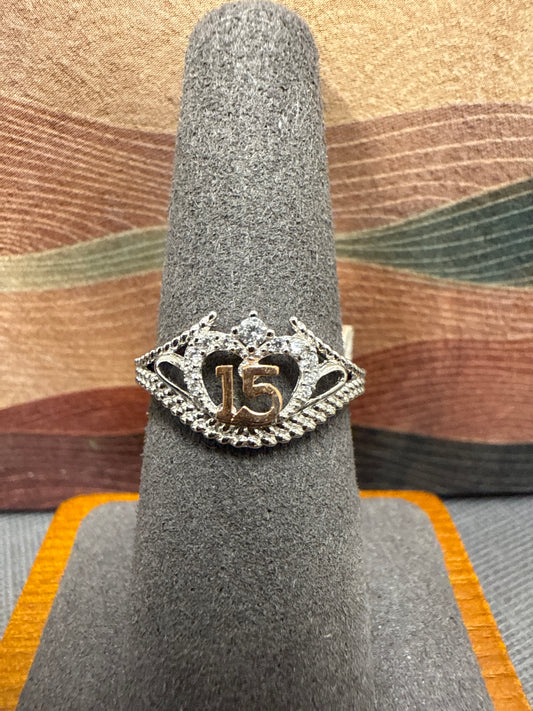 Silver Quince Ring