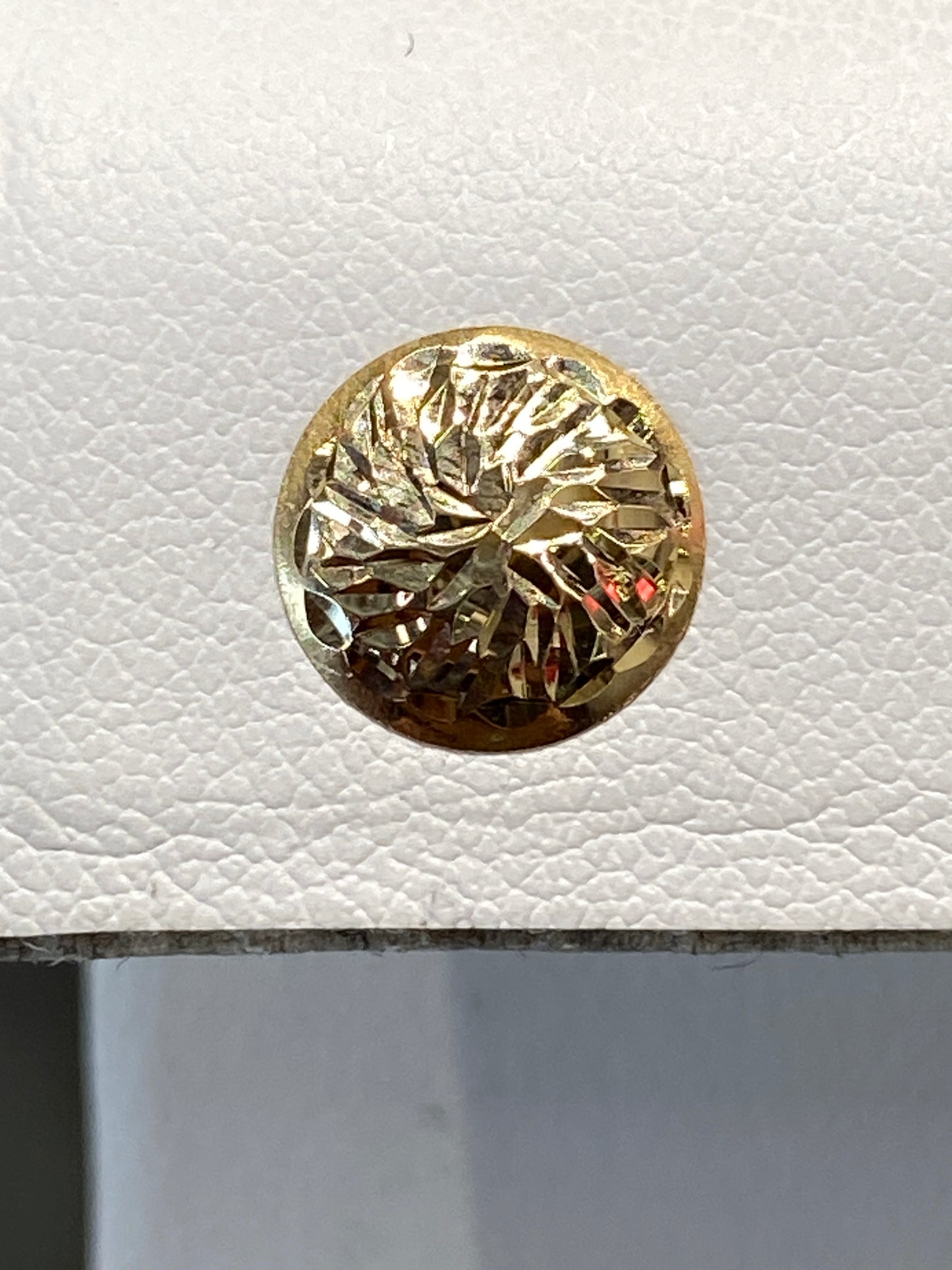 14k Yellow Gold Stud Earrings