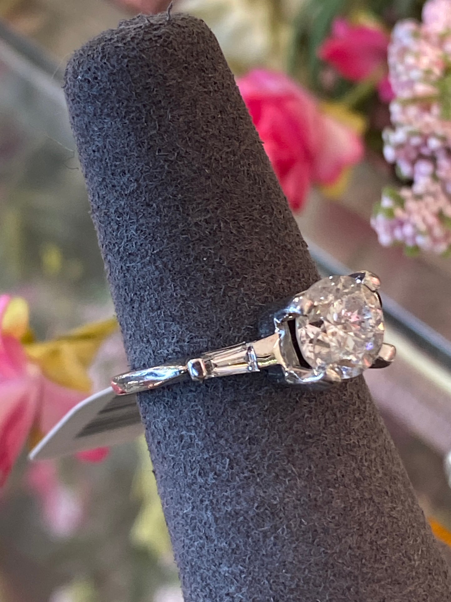 Platinum Diamond Engagement Ring