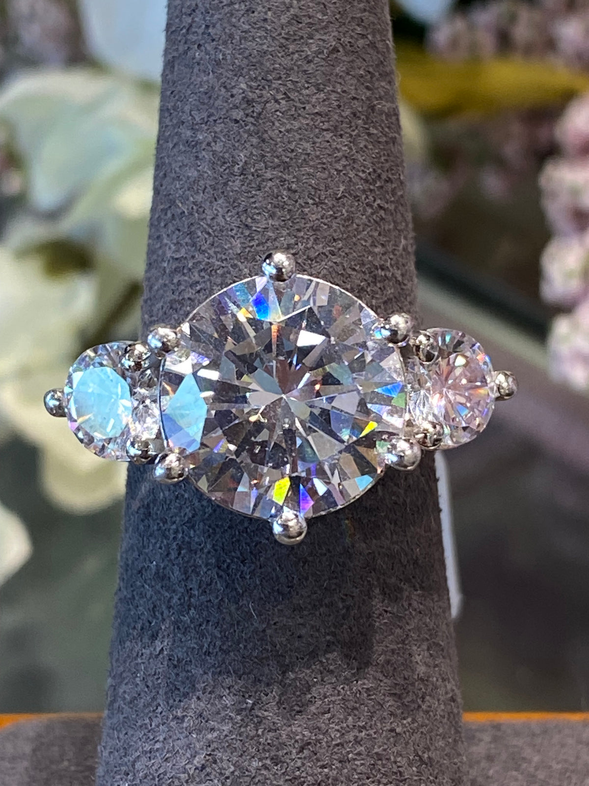 925 Silver Cubic Zirconia Ring