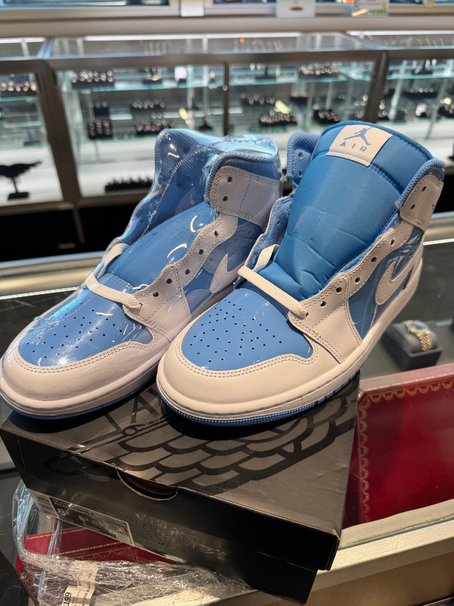 Jordan 1 Mid Legend Blue SZ:8.5