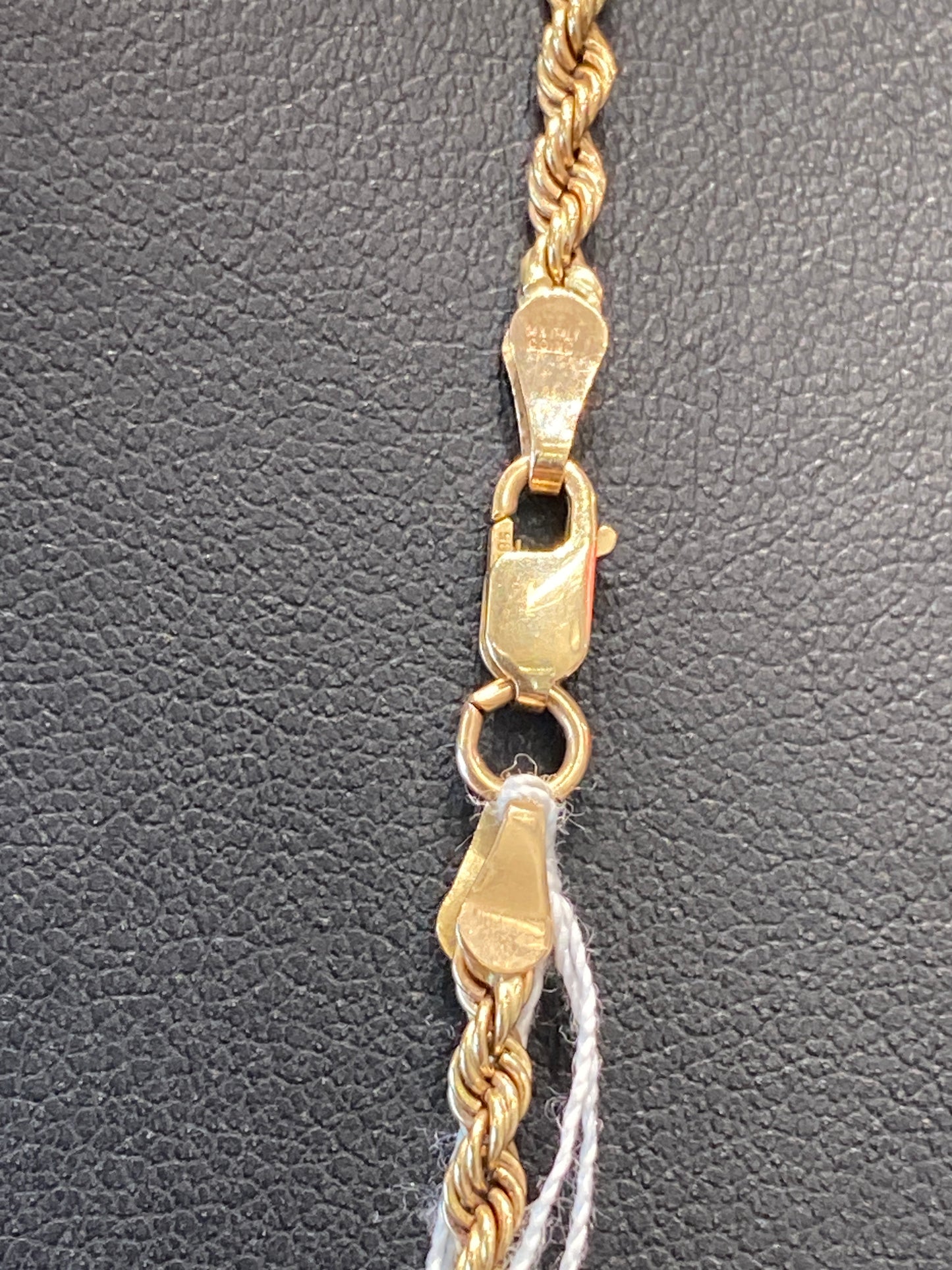 14k Yellow Gold Rope Chain