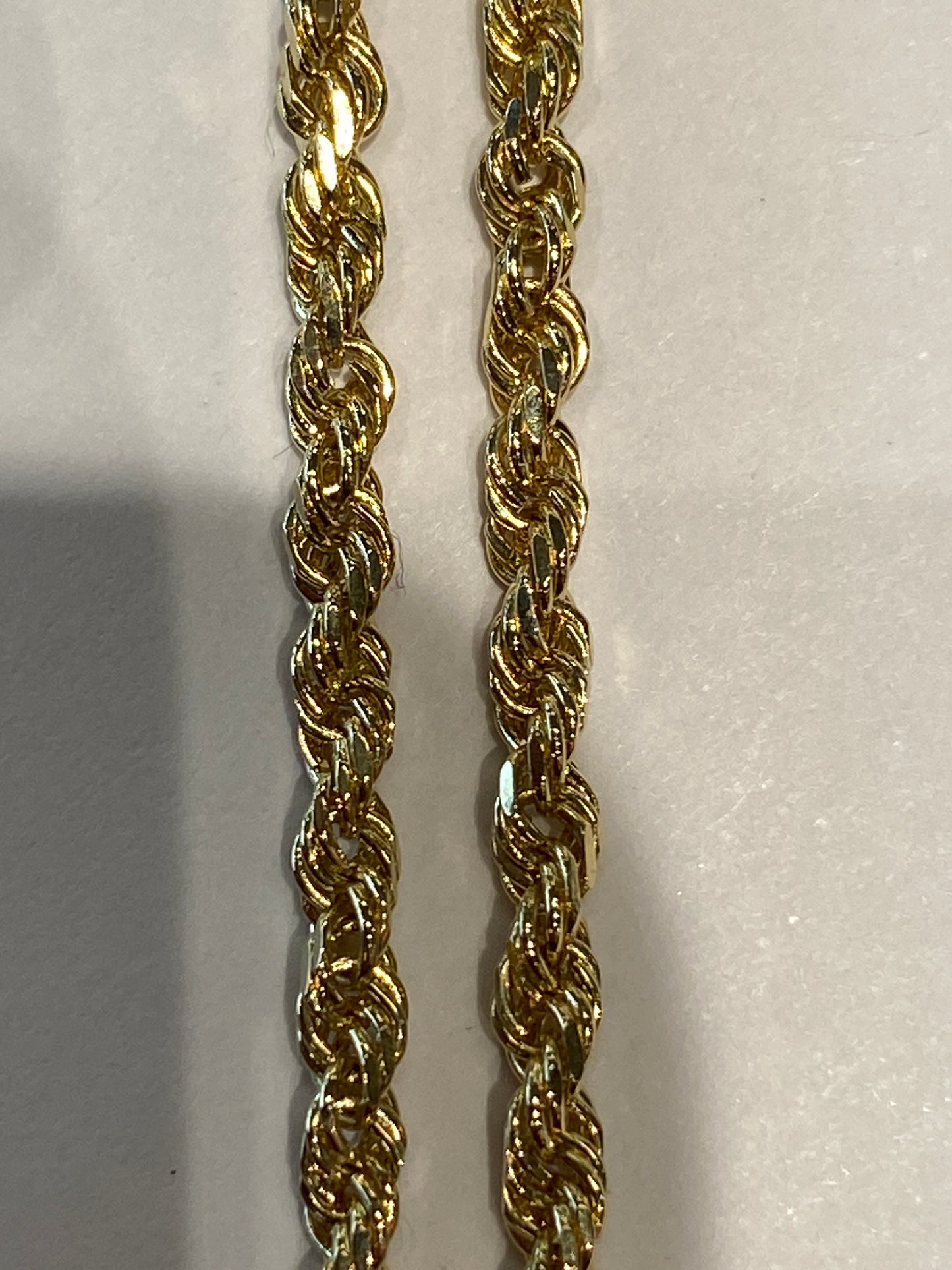 14k Yellow Gold Rope Chain