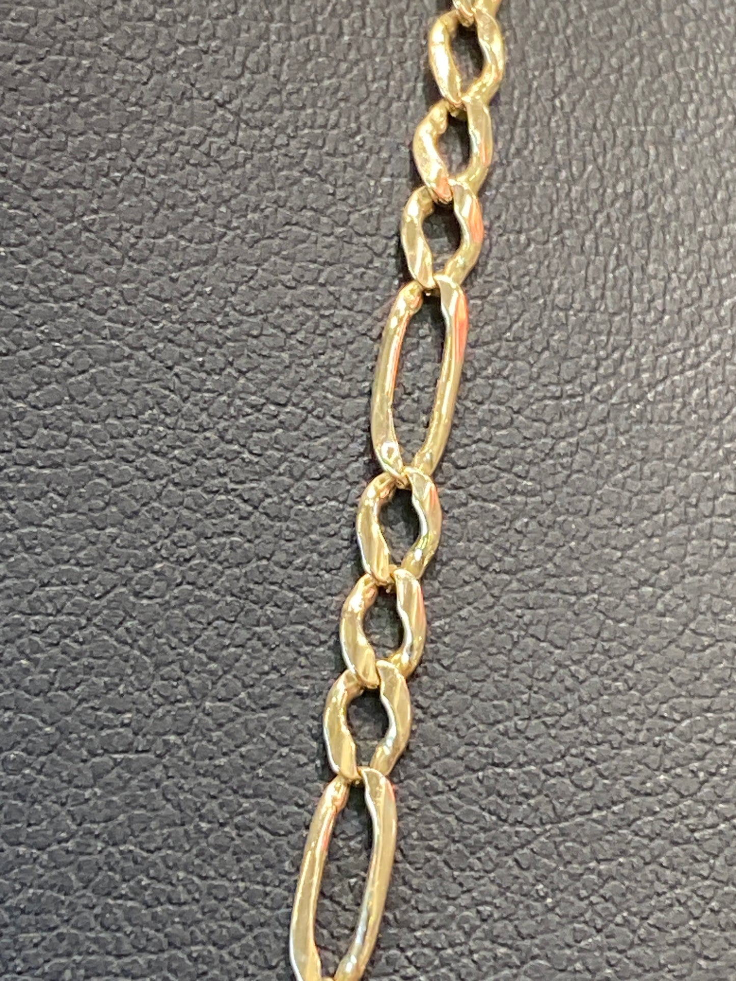 14k Yellow Gold Fígaro Chain