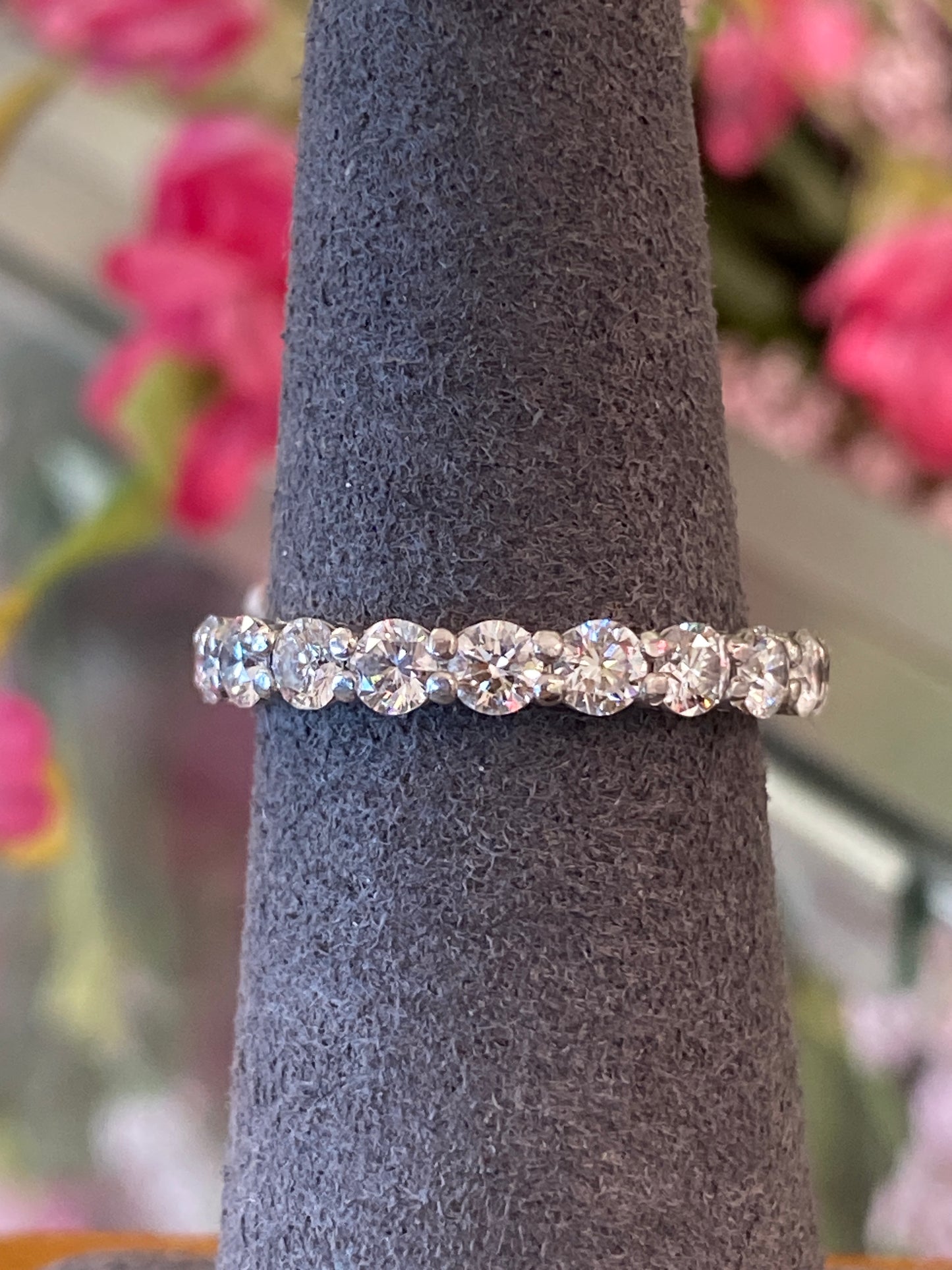 Platinum Diamond Eternity Tiffany & Co Band