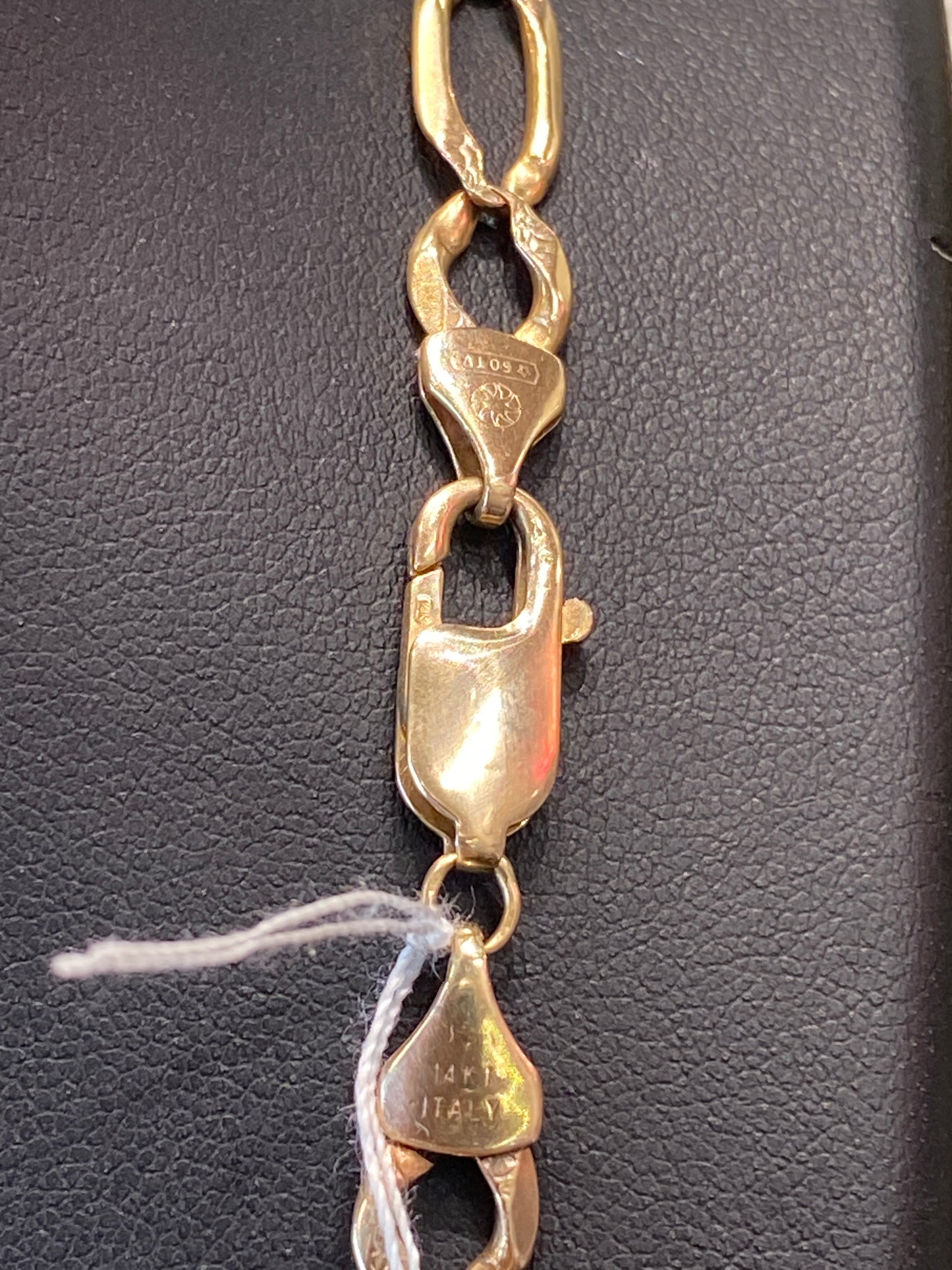 14k Yellow Gold Fígaro Chain