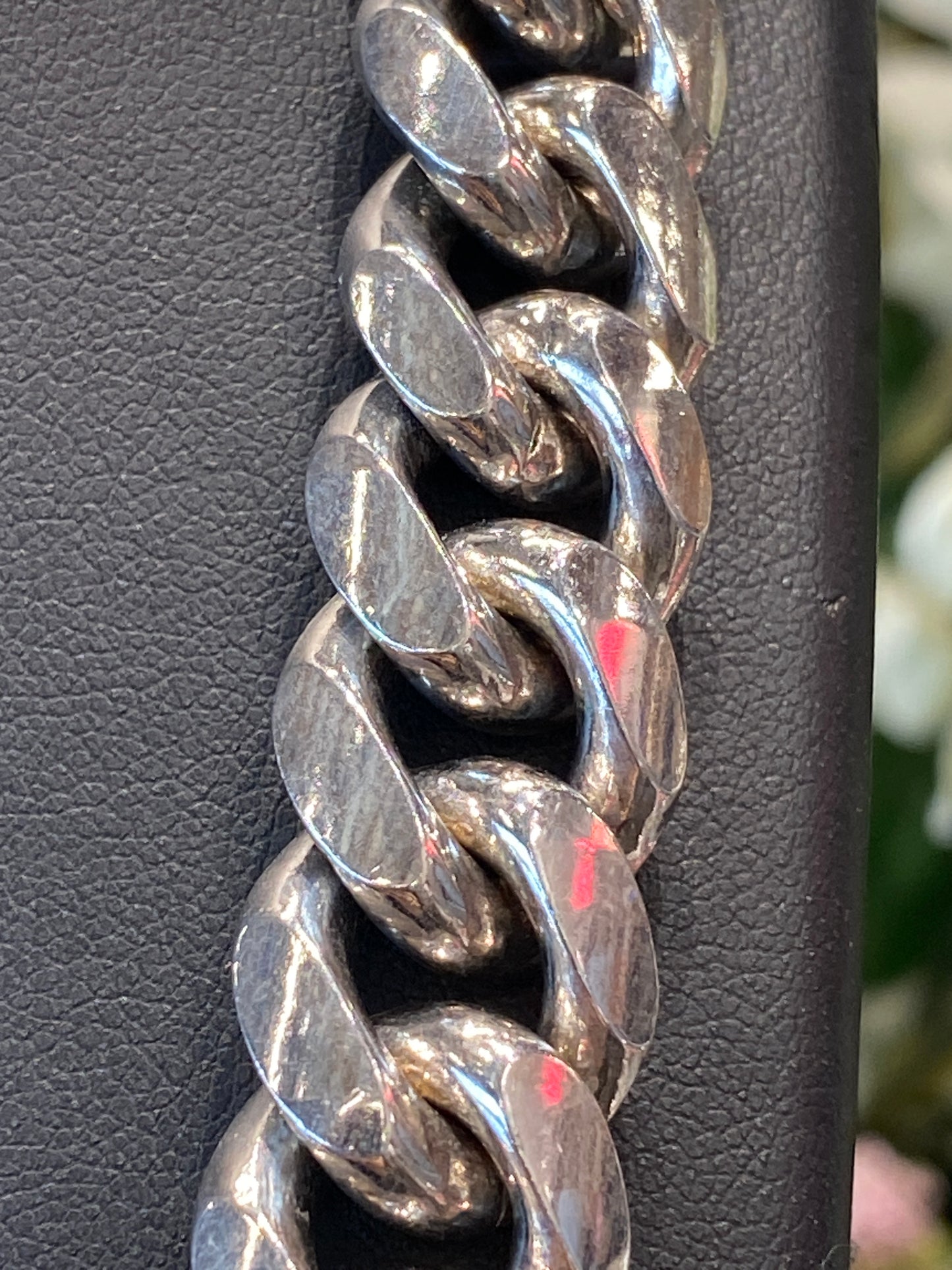 Silver Curb Chain