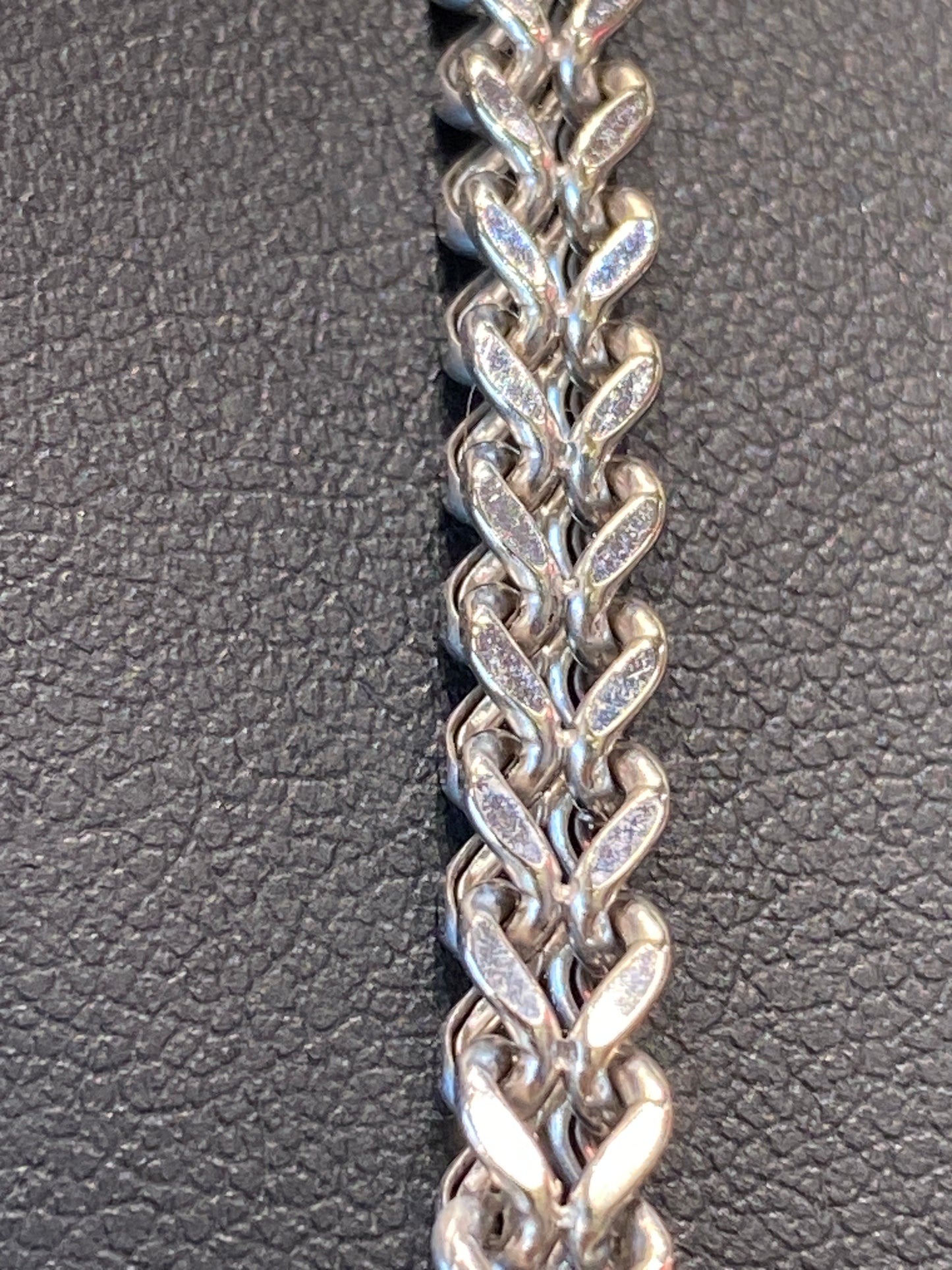 14k White Gold Chain