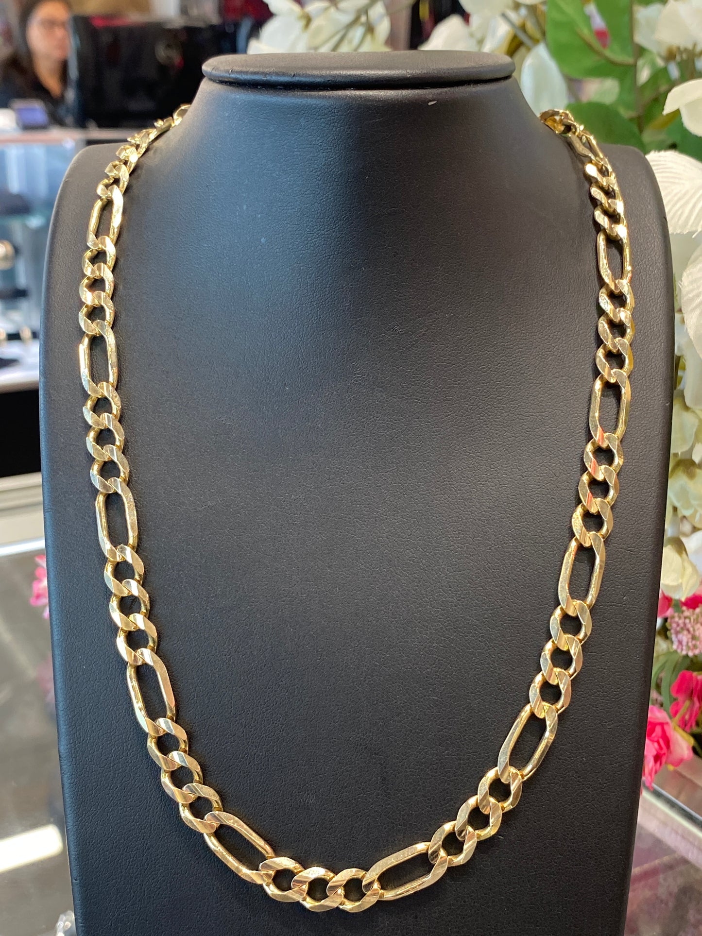 10k Yellow Gold Fígaro Chain