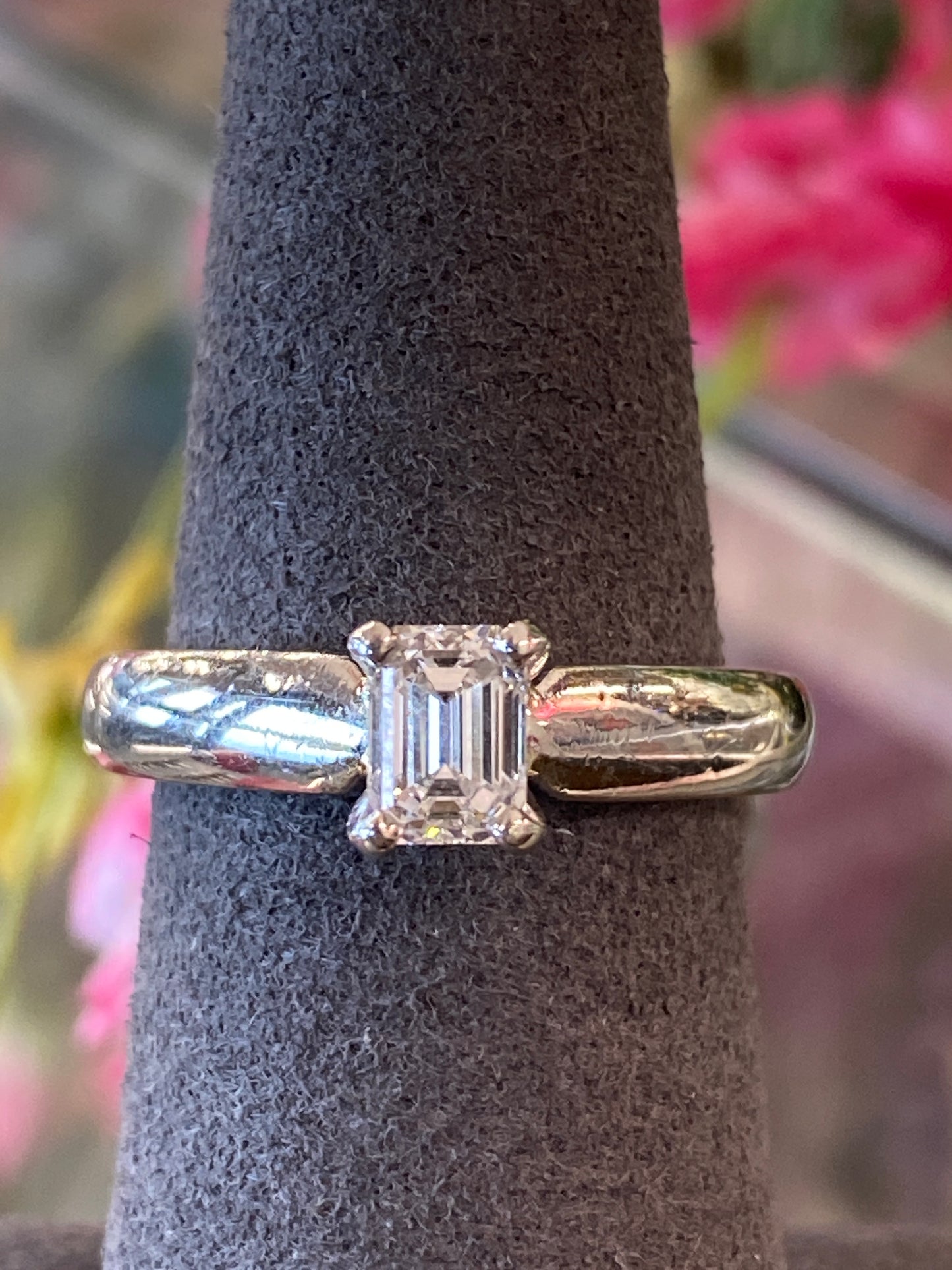 Platinum Diamond Wedding Set