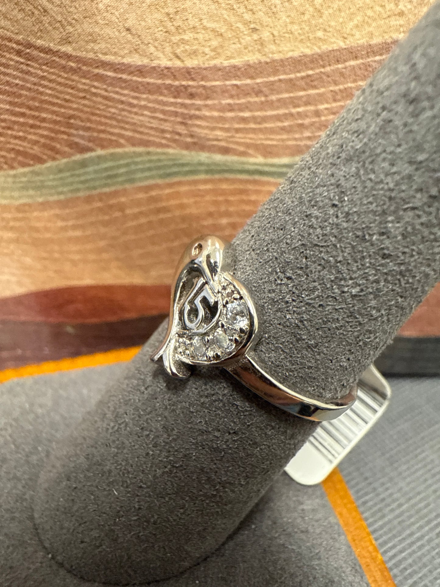 Silver Quince ring