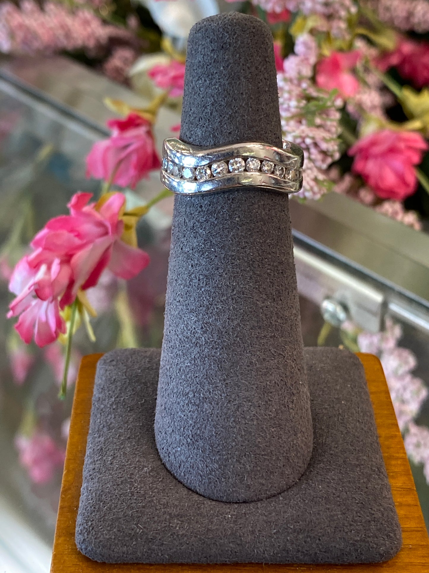 Platinum Diamond Eternity Gauthier Band