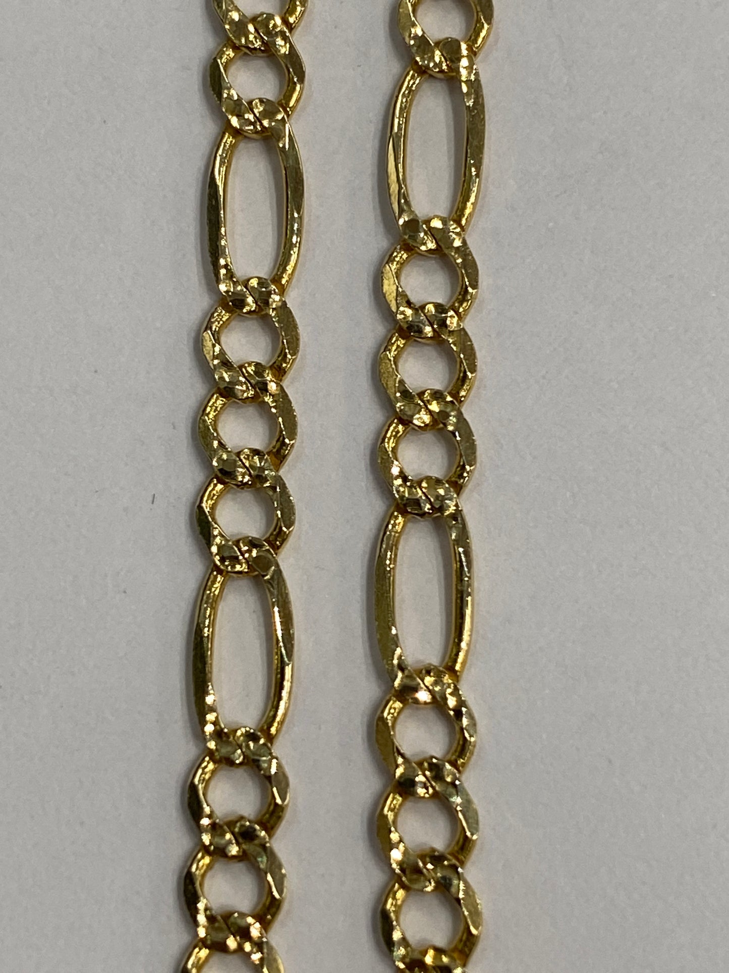 14k Yellow Gold Fígaro Chain