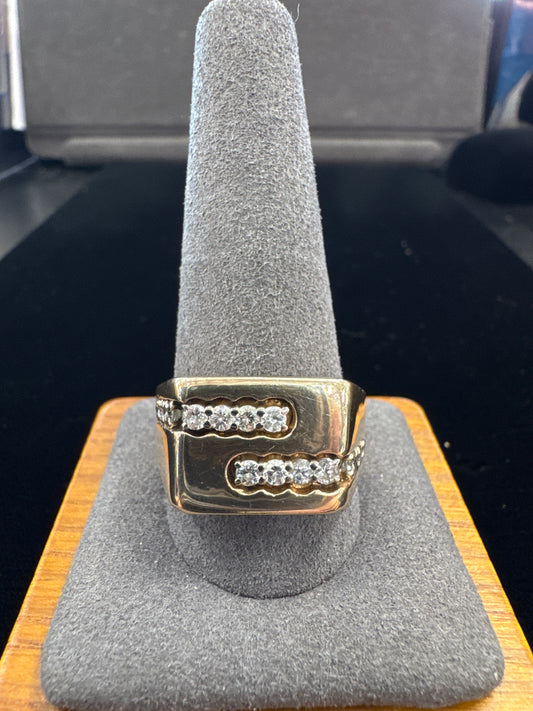 Men’s diamond ring