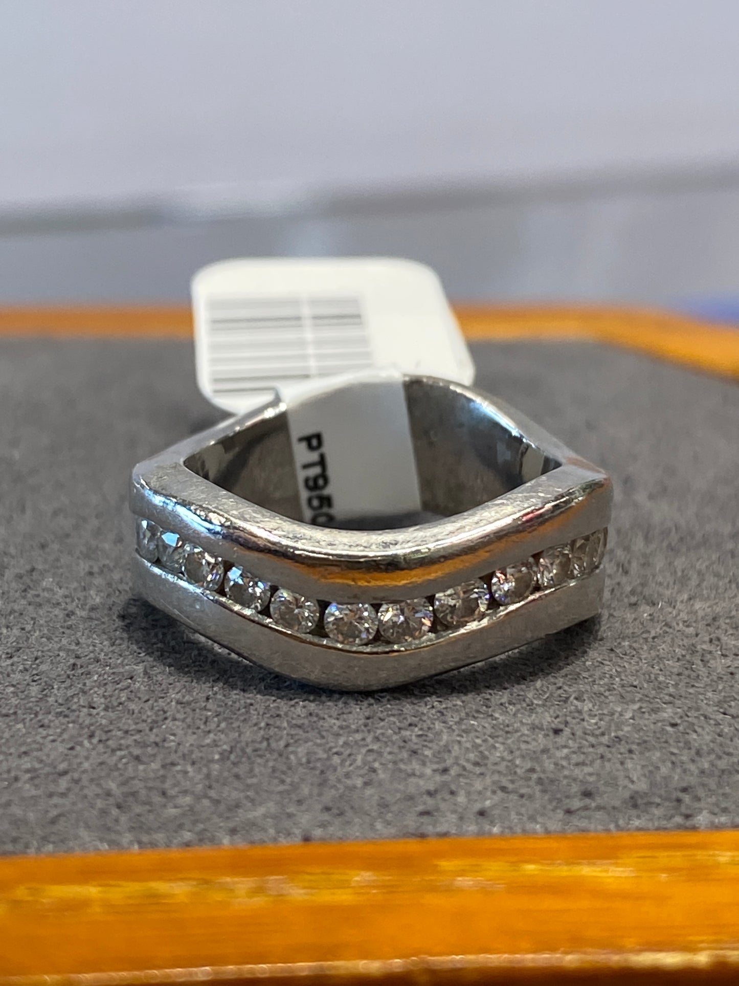 Platinum Diamond Eternity Gauthier Band