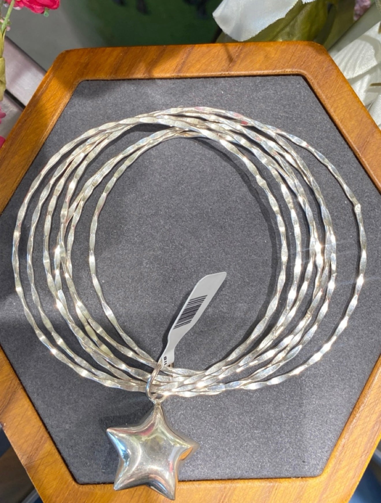 Silver bracelet