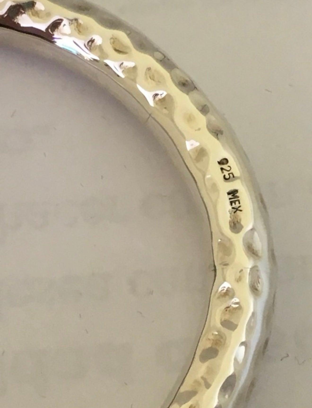 Silver bracelet