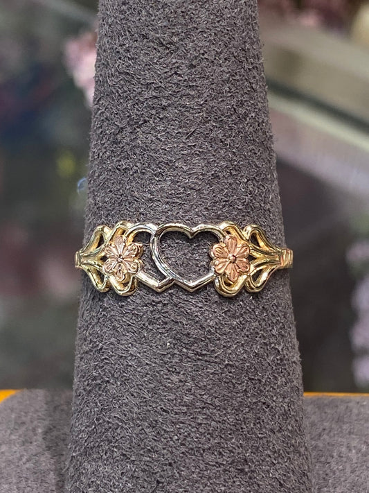 10k Tri Gold Ring