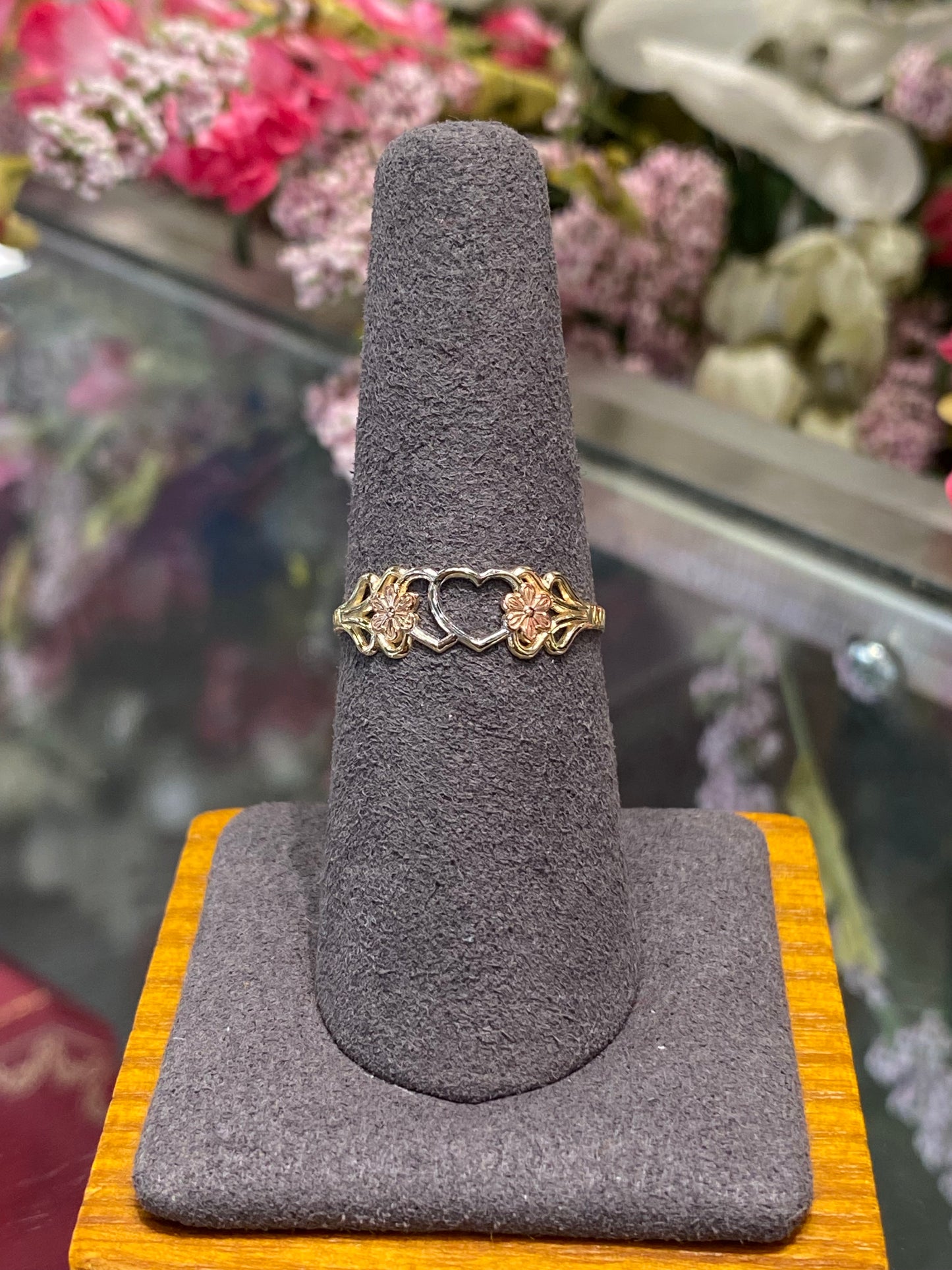 10k Tri Gold Ring