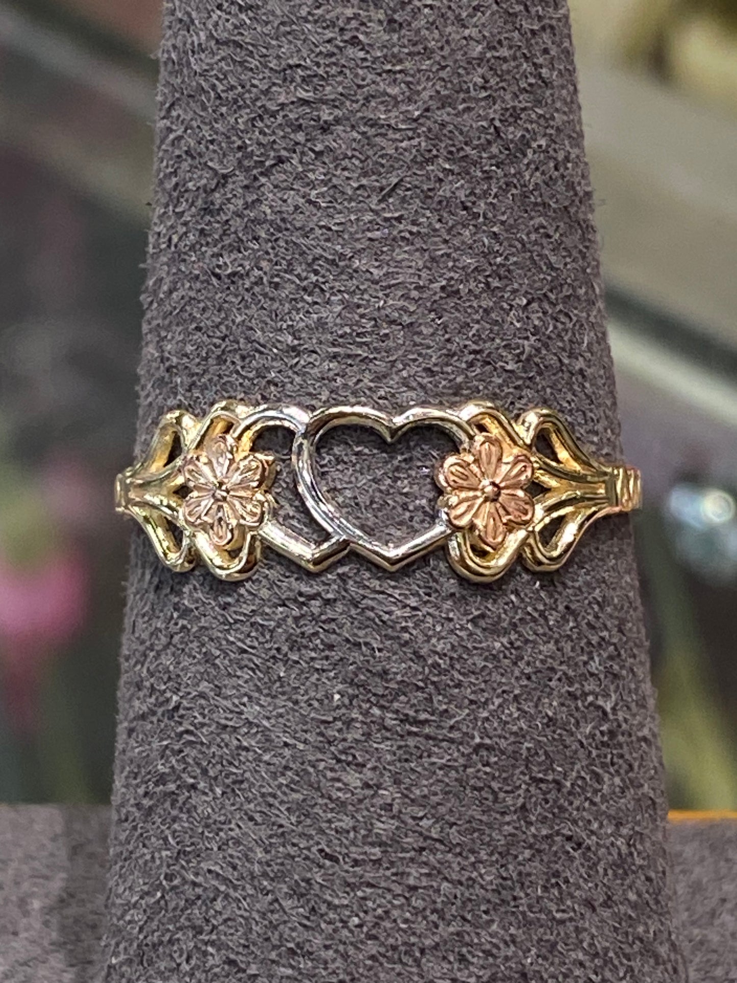 10k Tri Gold Ring