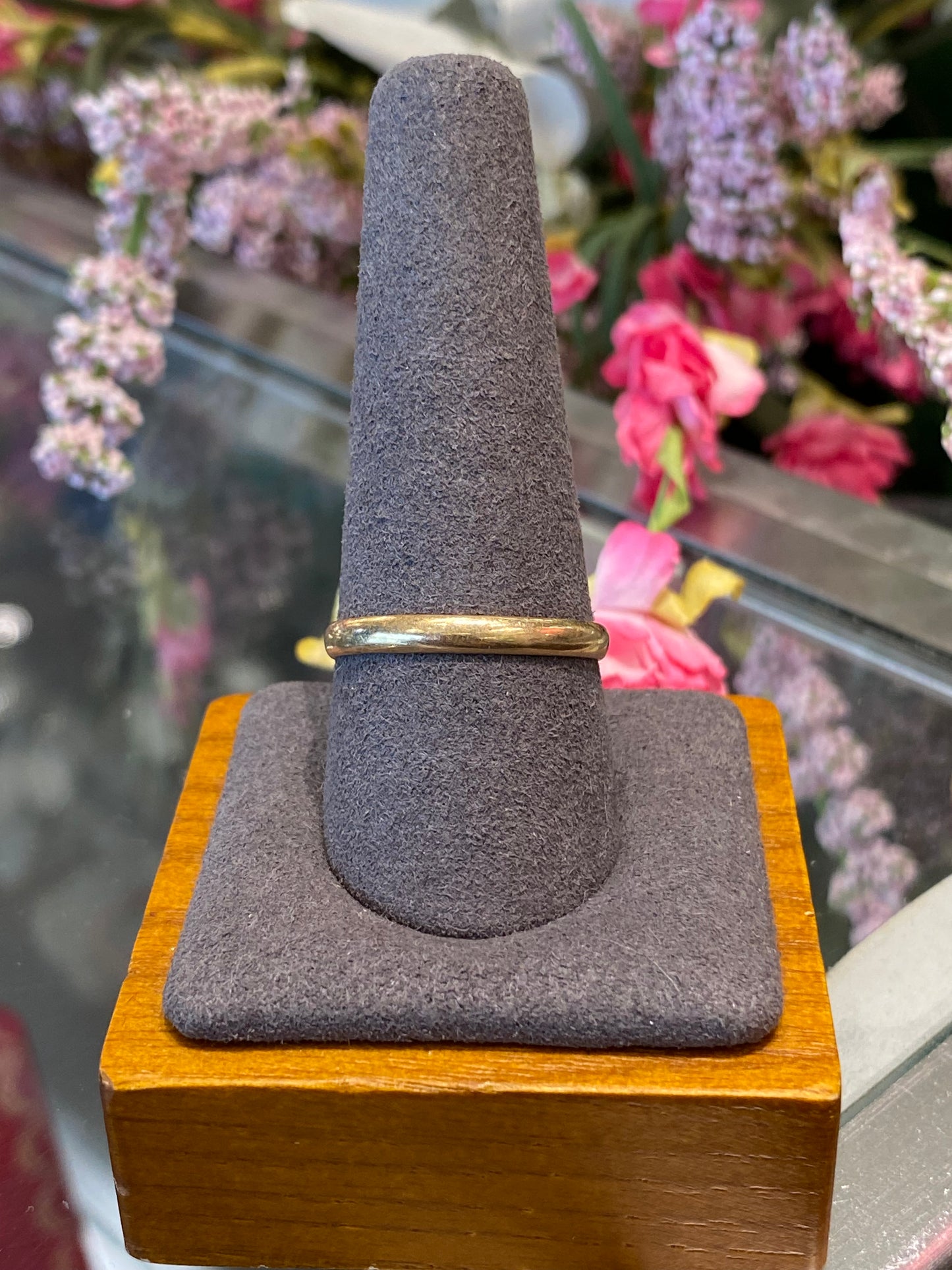 14k Yellow Gold Plain Band