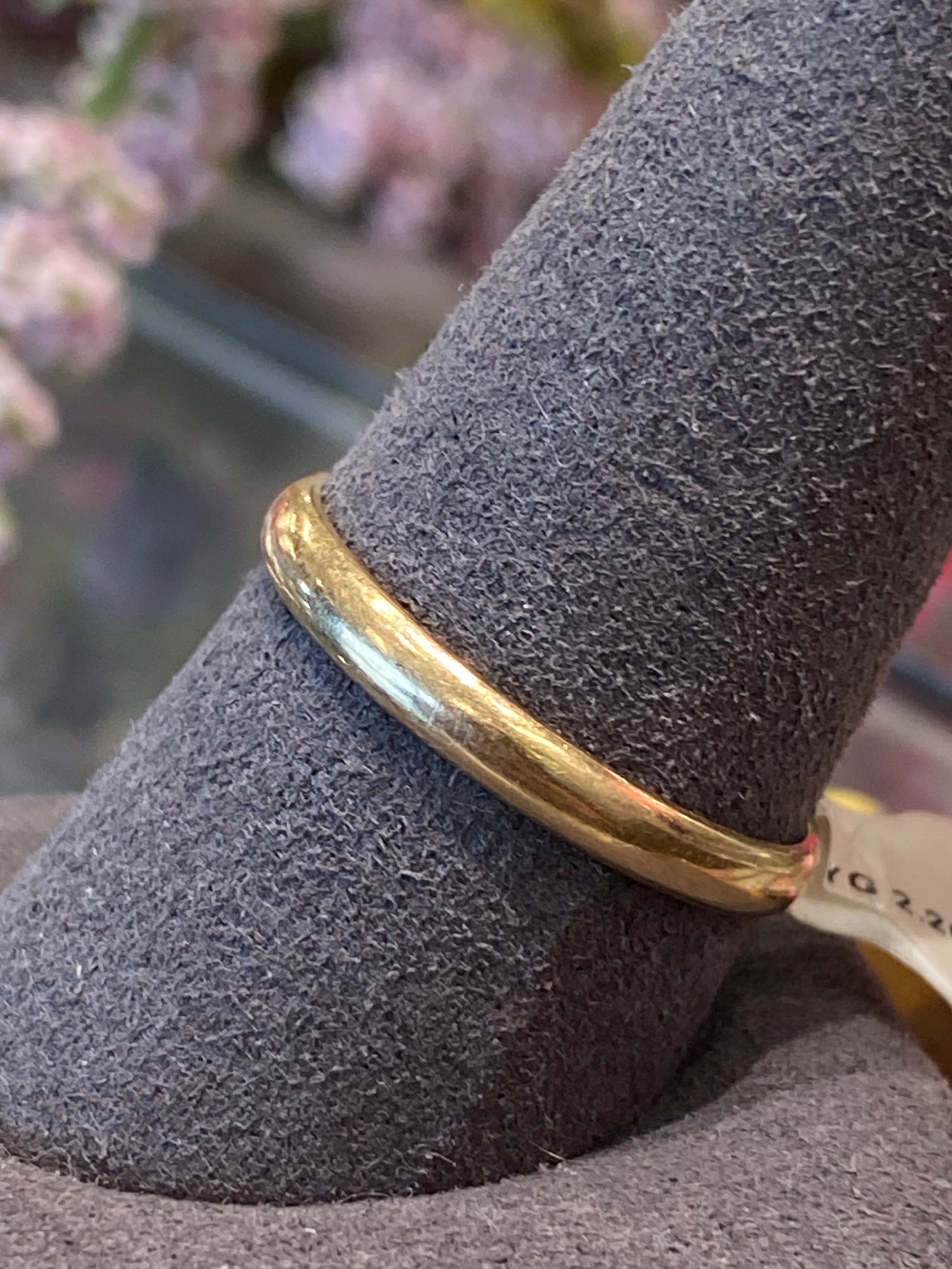 14k Yellow Gold Plain Band