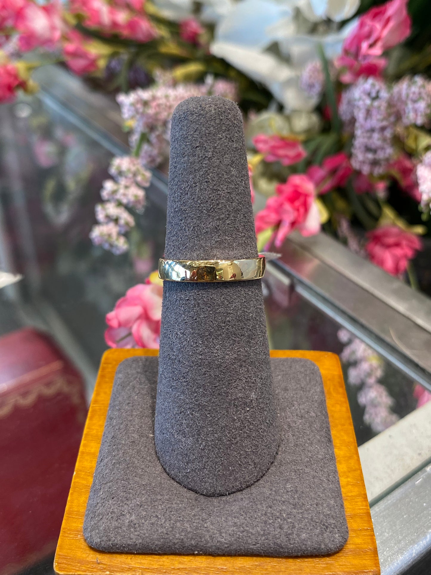 18k Yellow Gold Plain Band