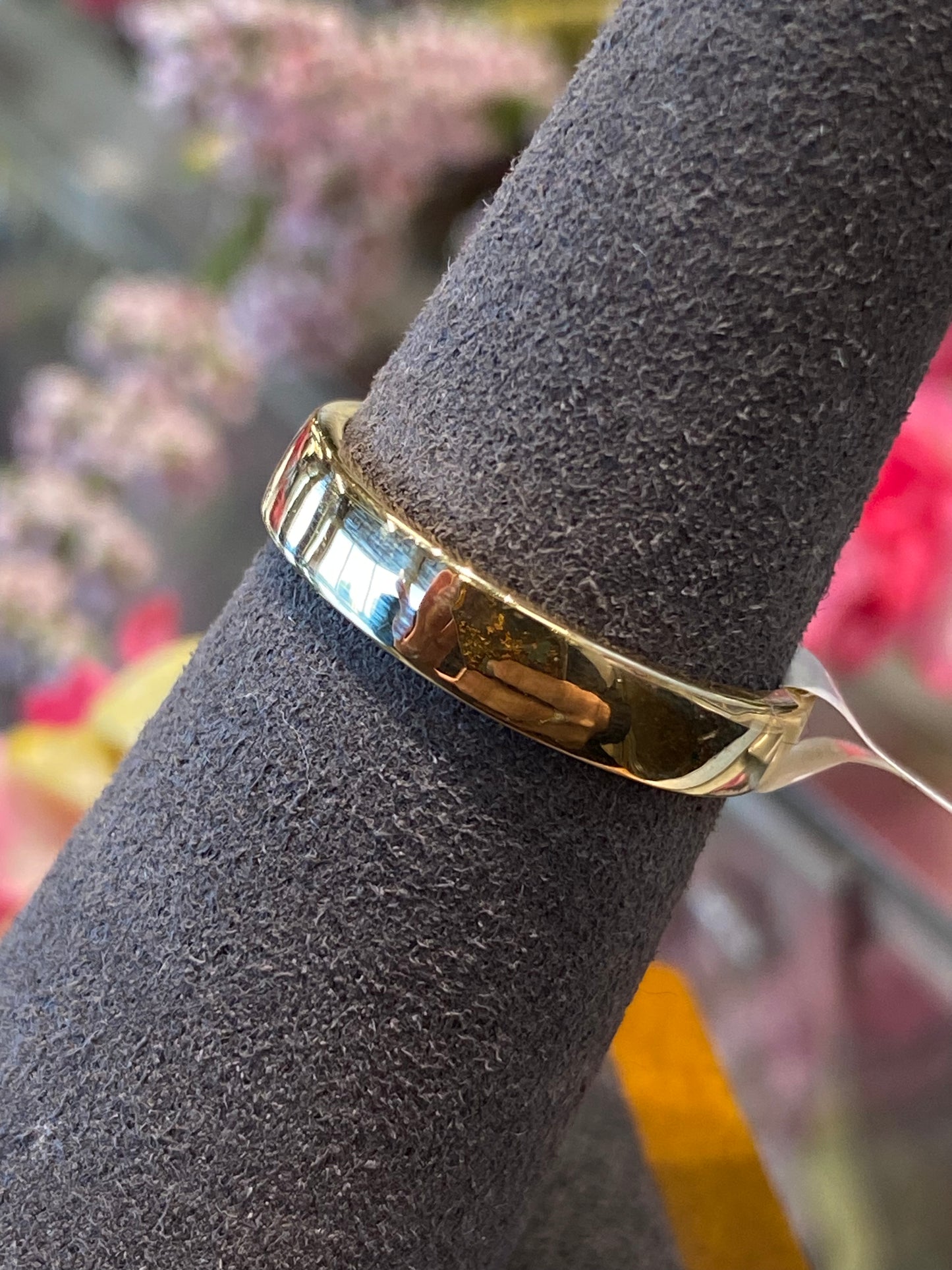 18k Yellow Gold Plain Band