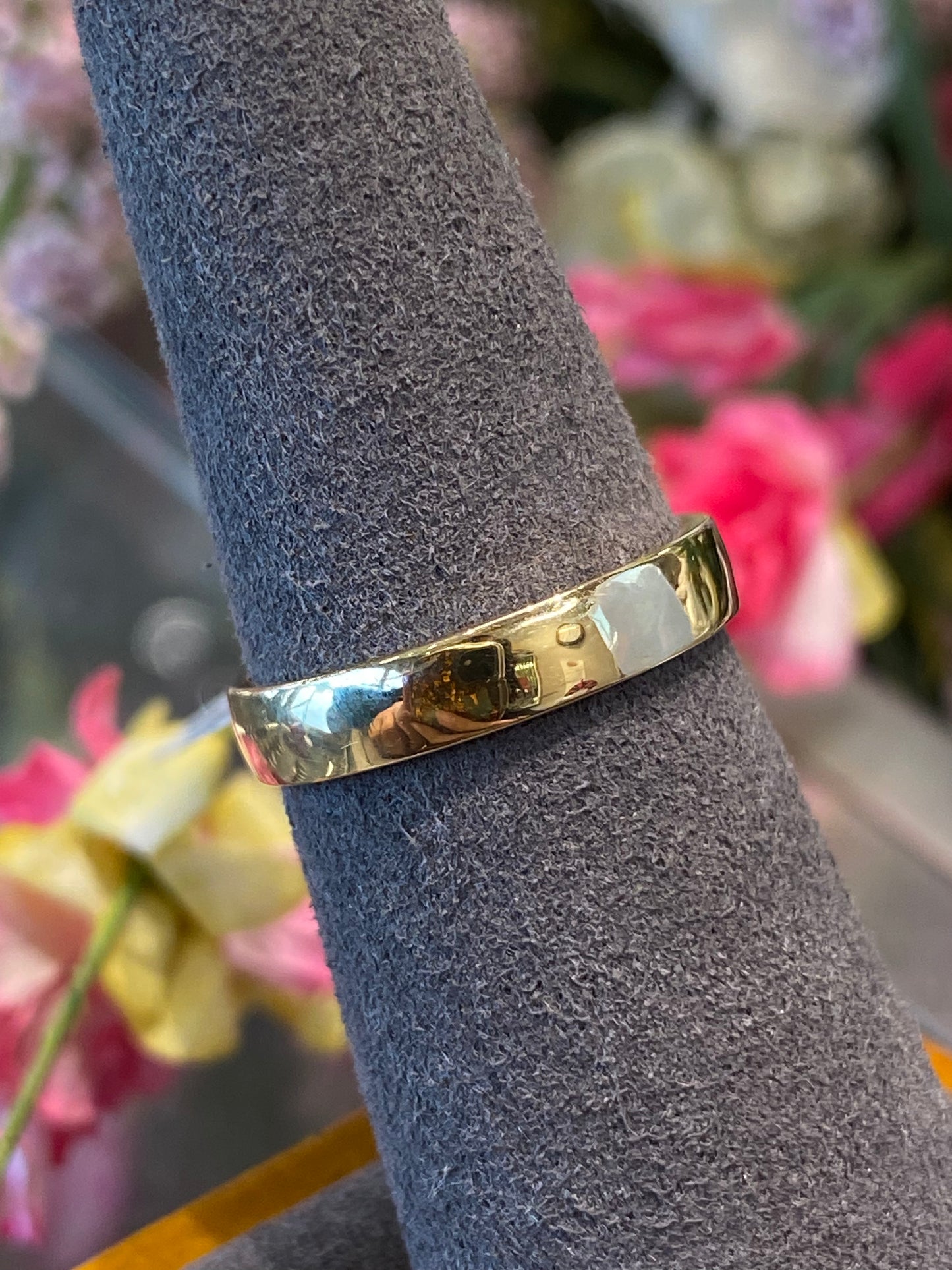 18k Yellow Gold Plain Band