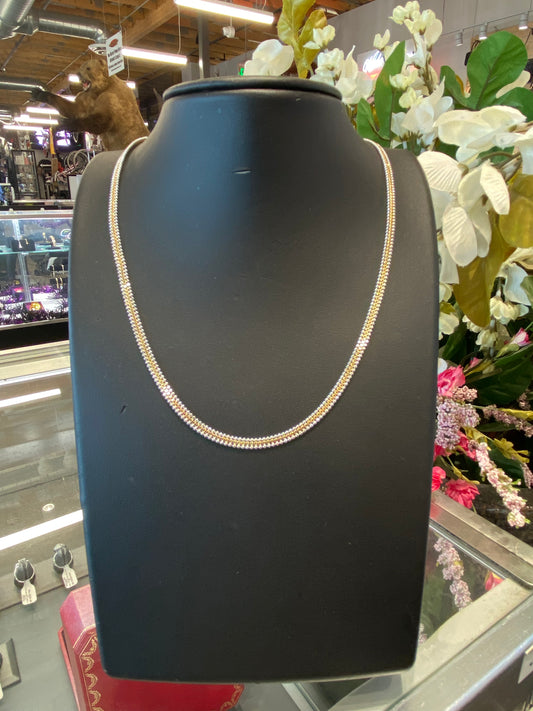 18k Two Tone Chain