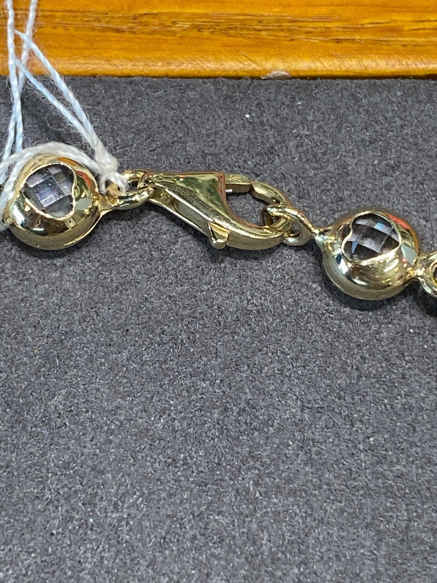 14k Yellow Gold Elephant Bracelet