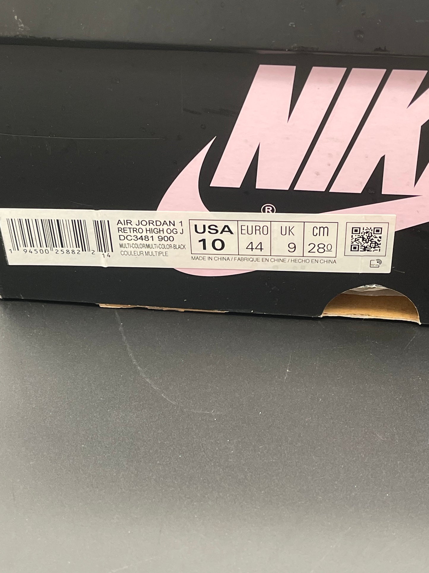 Nike Air Jordan 1 High Balvin (150875) MMP