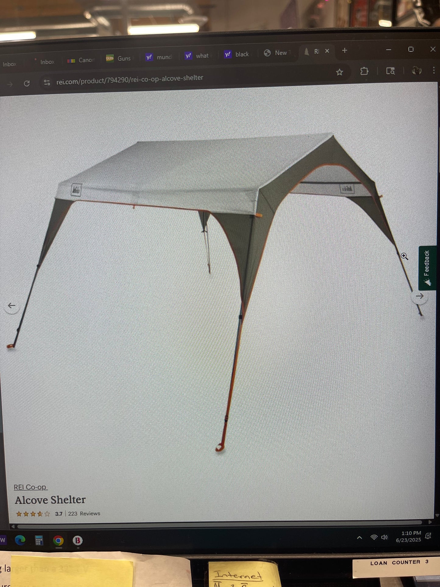 REI Shelter Canopy (151417) MMP