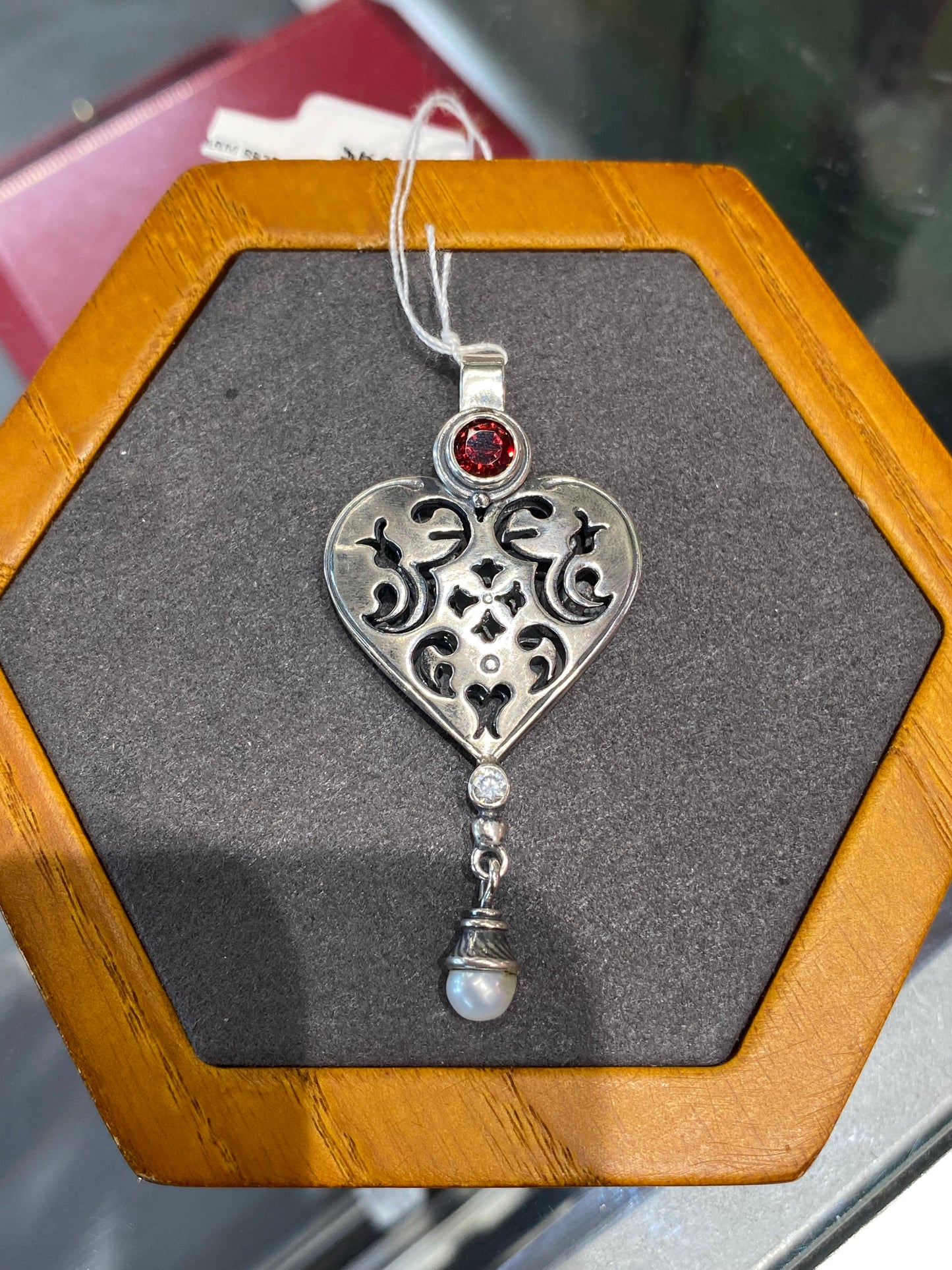 Sliver Heart Charm