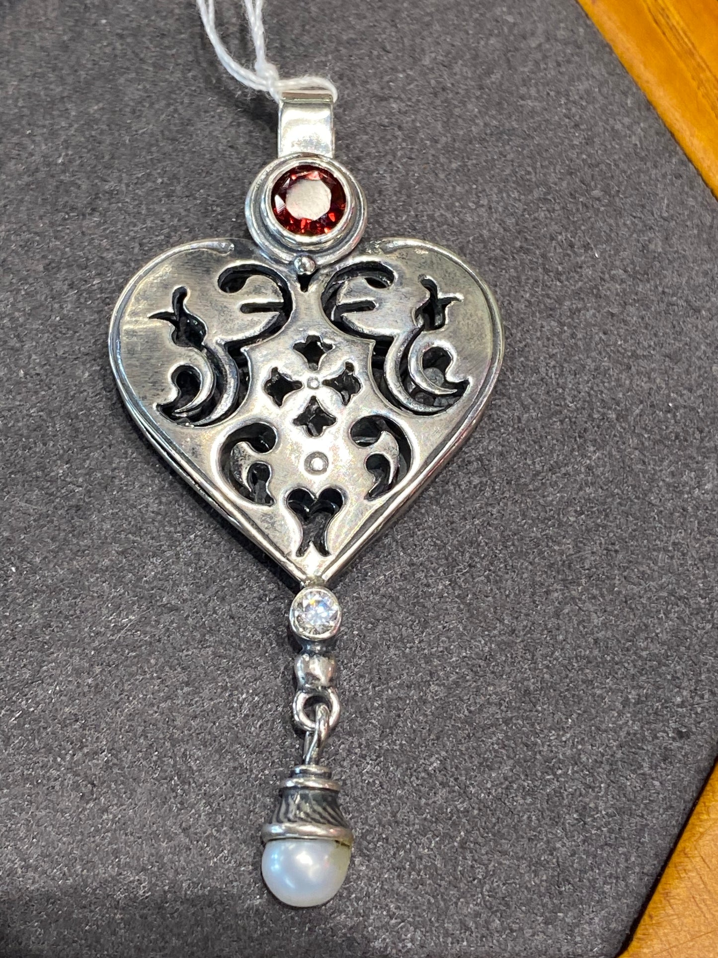 Sliver Heart Charm
