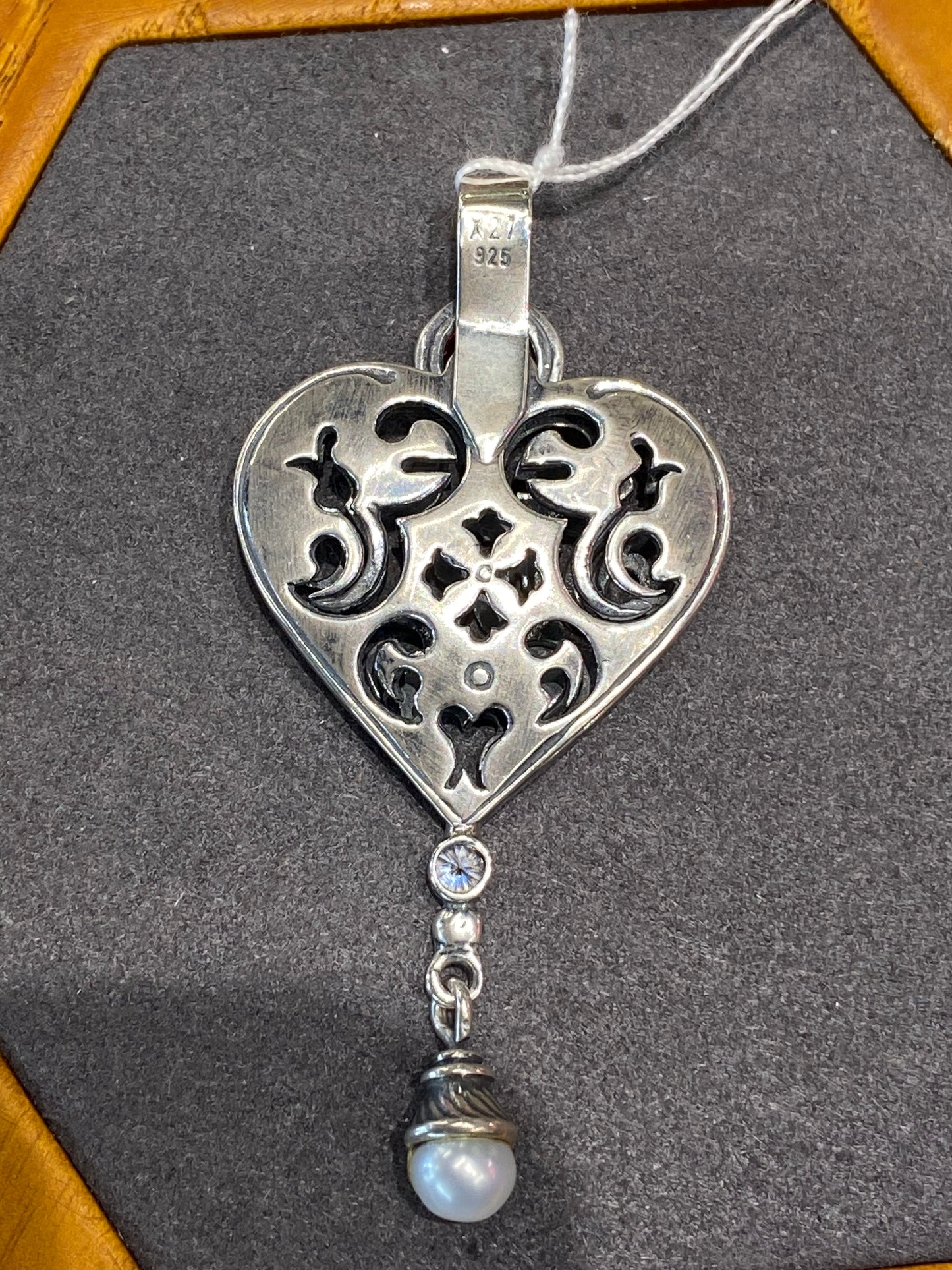 Sliver Heart Charm