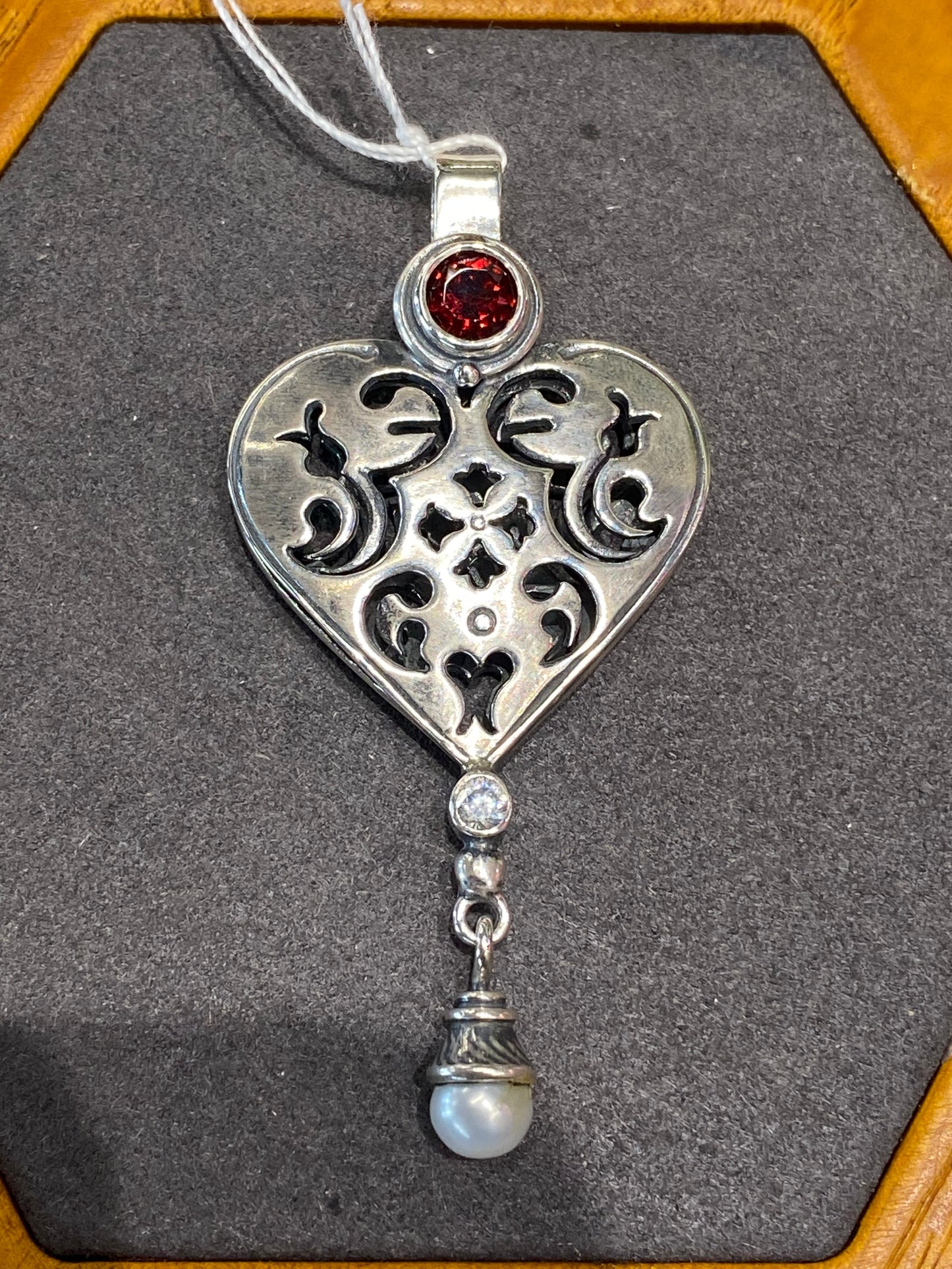 Sliver Heart Charm