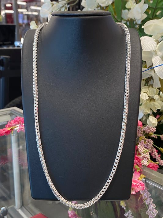 Silver Box Link Chain
