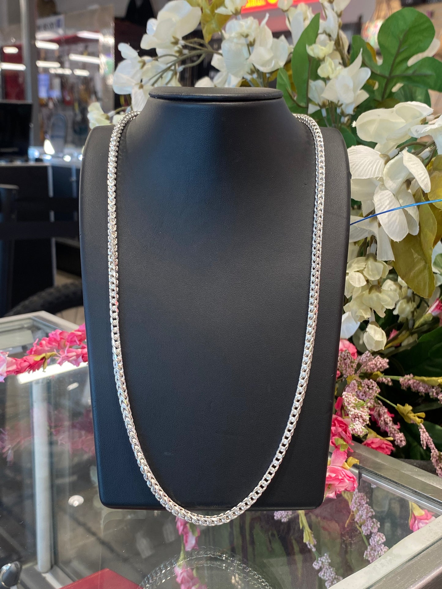 Silver Box Link Chain