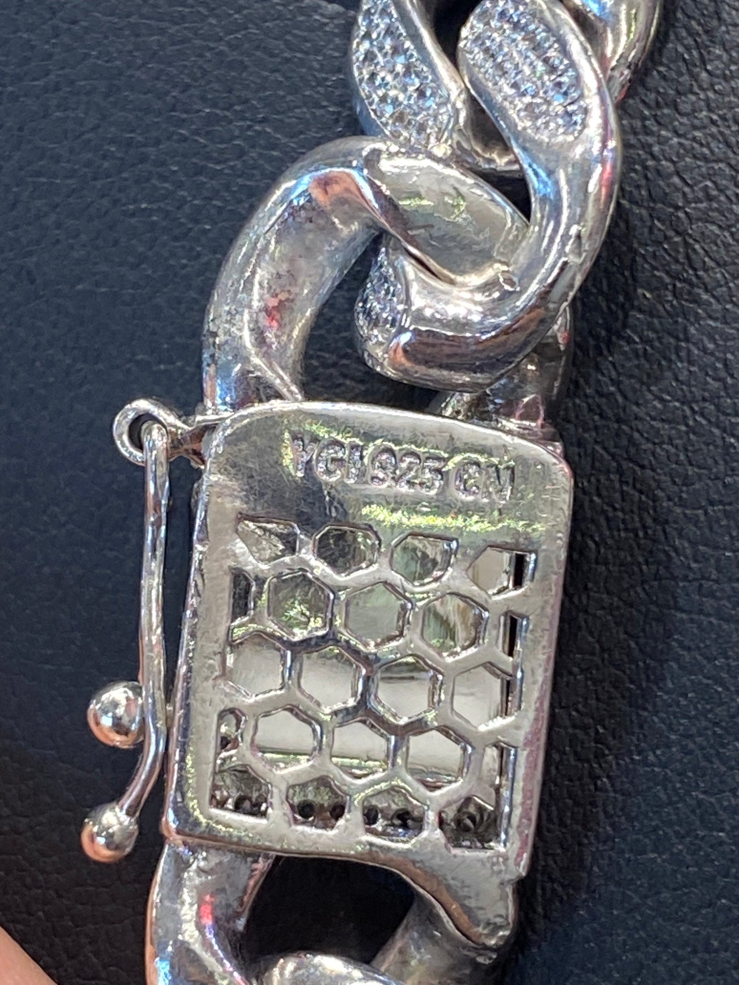 Silver Cuban Style Chain