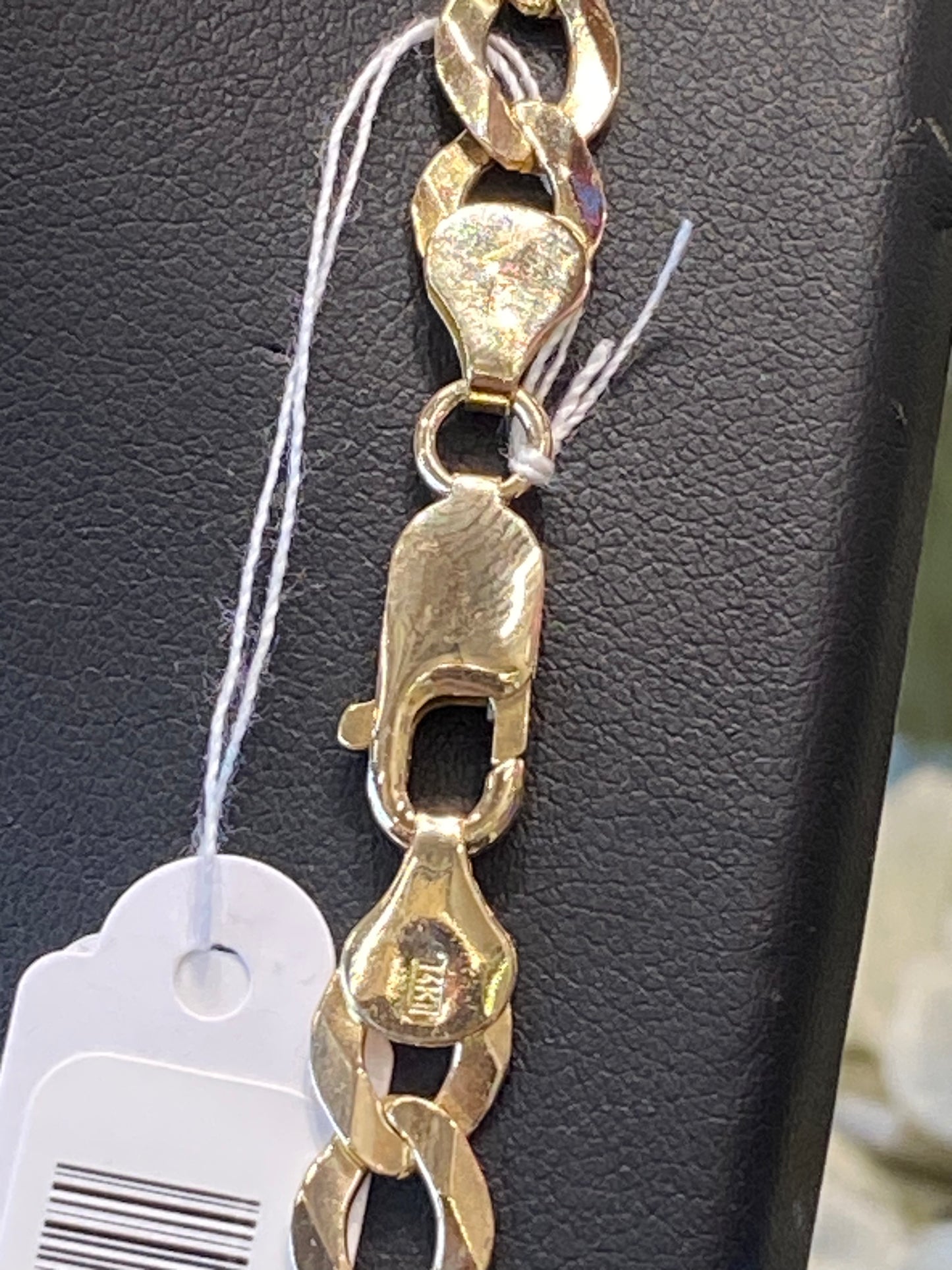 14k Yellow Gold Curb Chain