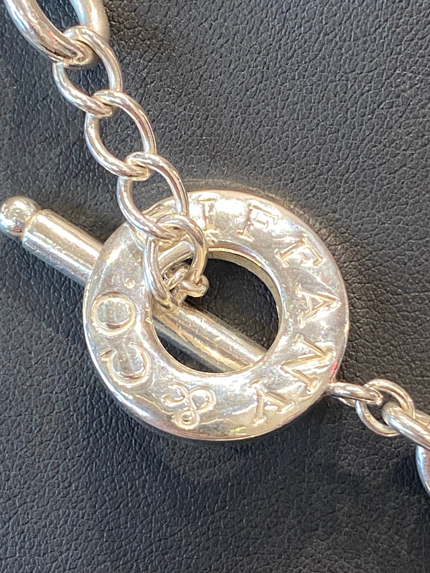 Silver Tiffany & Co Toggle Chain